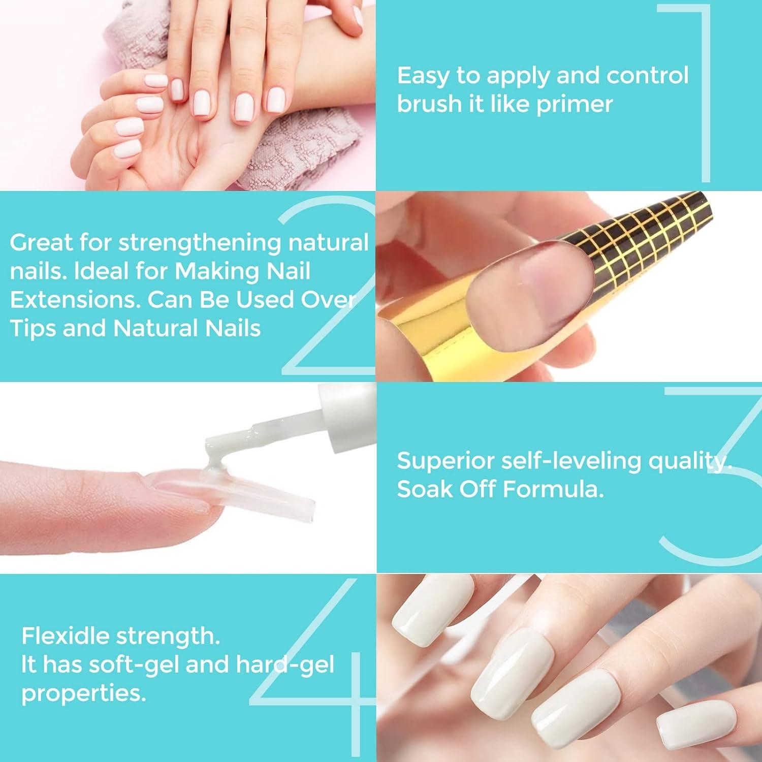 How to use builder gel on natural nails