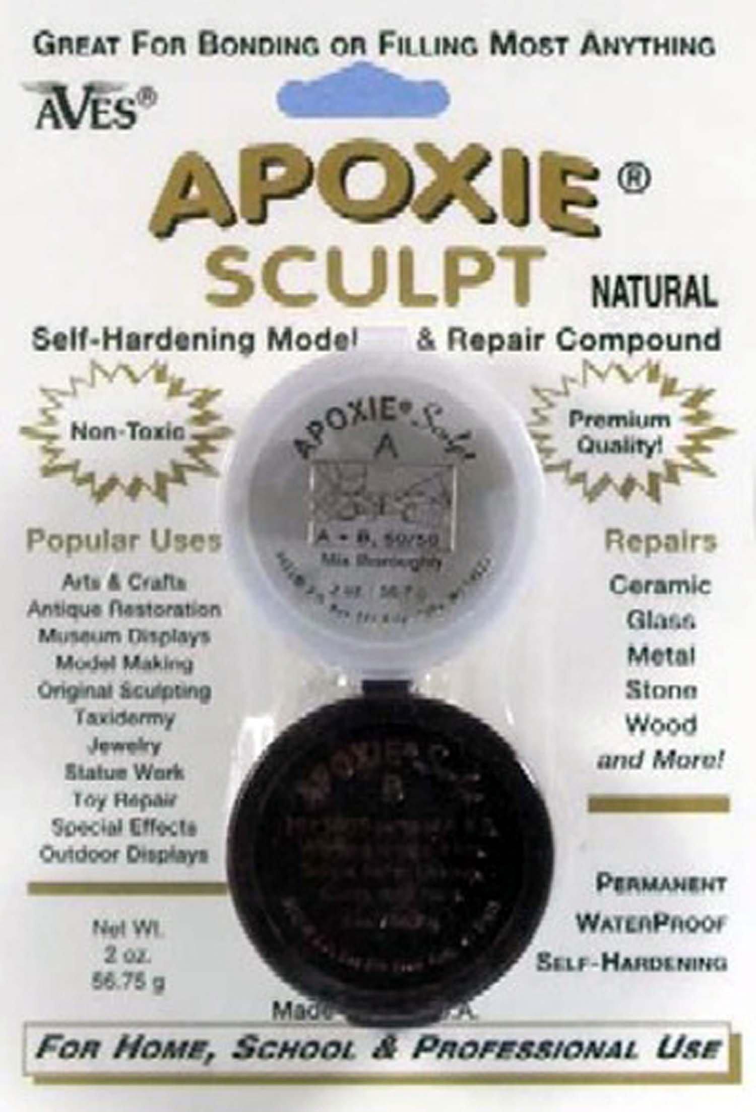 Aves Apoxie Sculpt - 2 Part Modeling Compound (A & B) - 1 Pound, Bronze