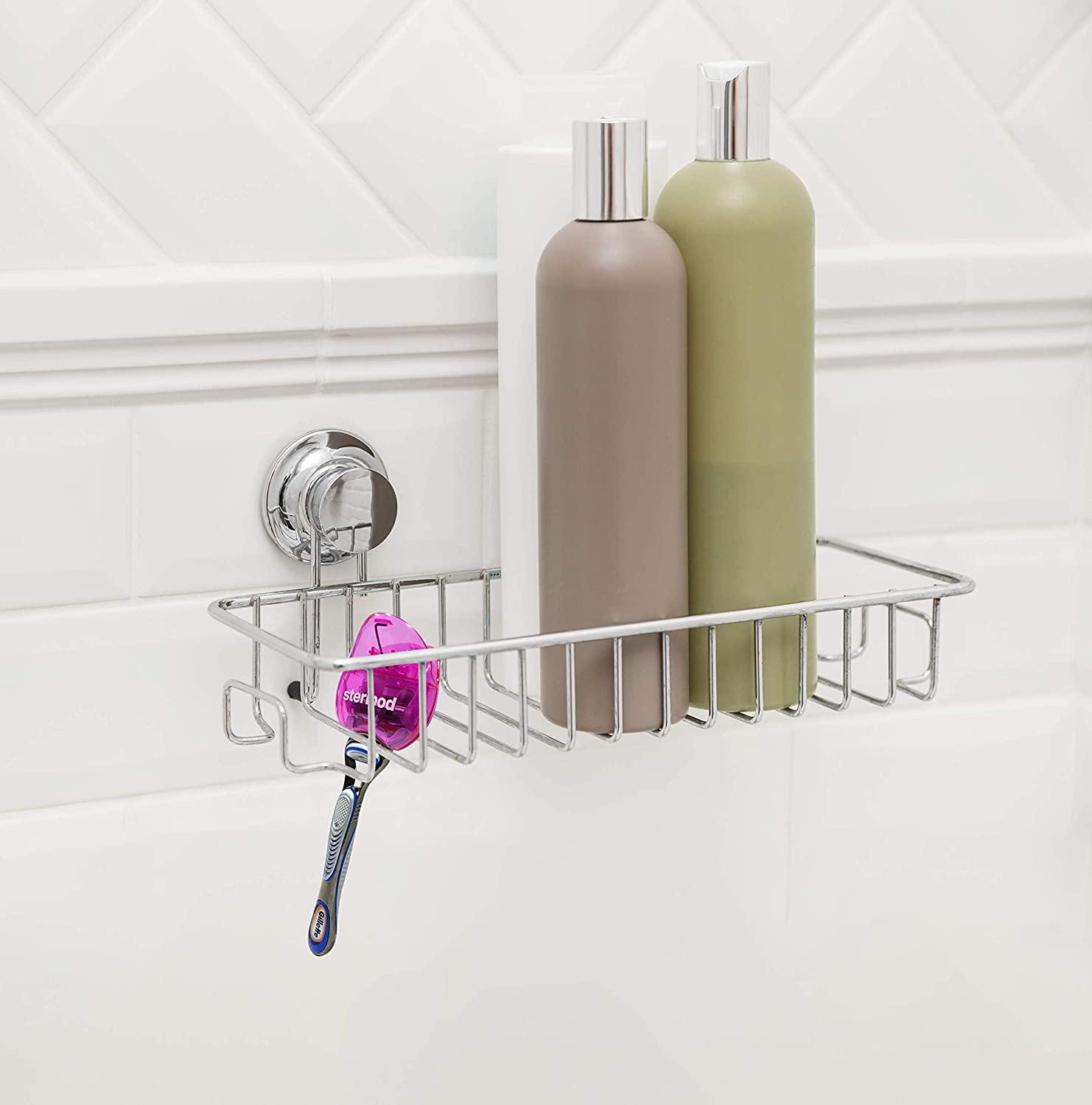 Shower caddy two razor holder