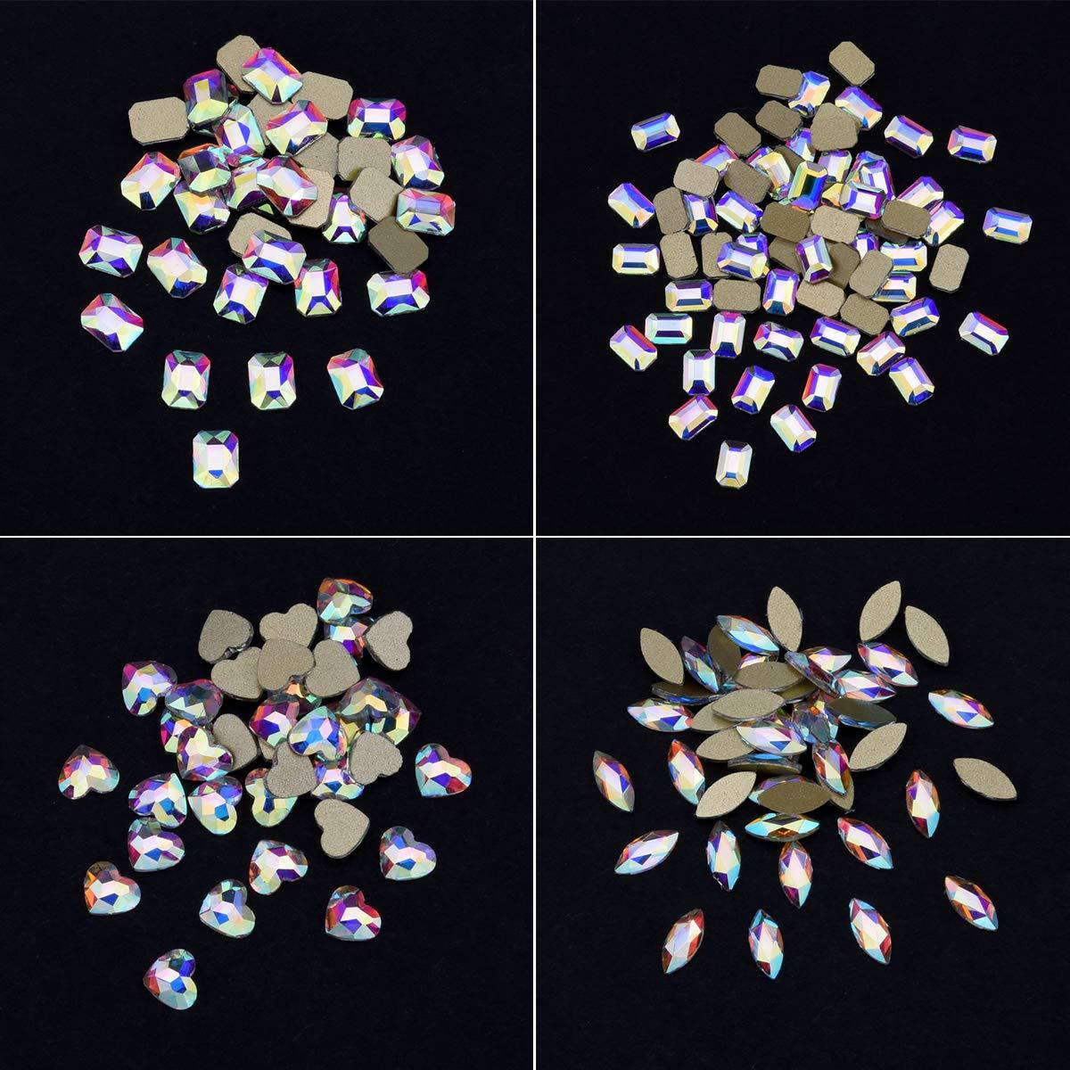 High Quality Multiple Shapes Crystal Hot Fix Rhinestone Flatback