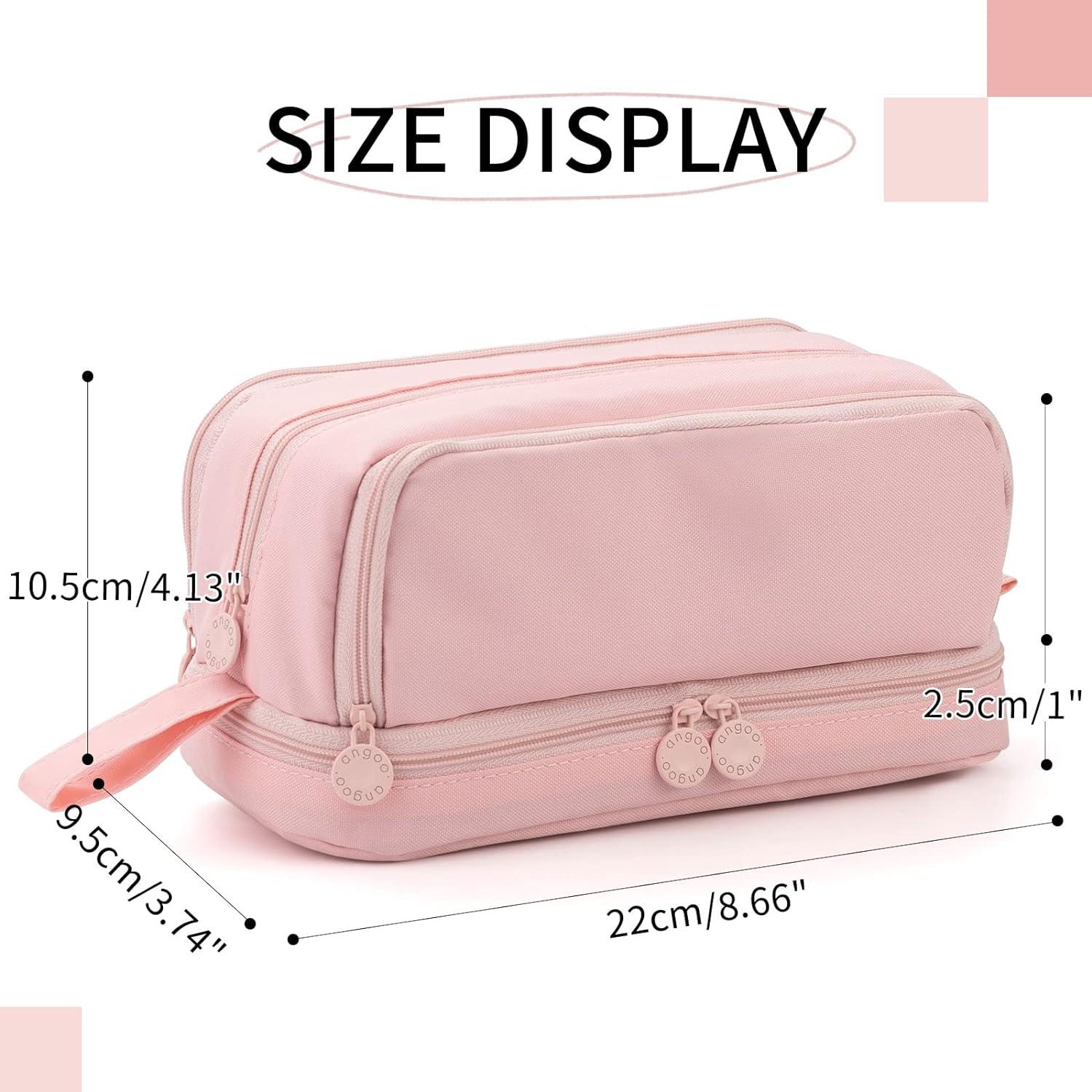 Large Capacity Pencil Bag Aesthetic School Big Pouch Girl Cute Stationery  Holder