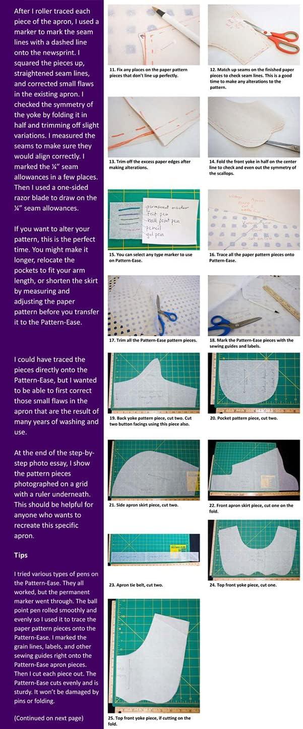 Superpunch Pattern-Ease Tracing Material Tracing Paper for Sewing