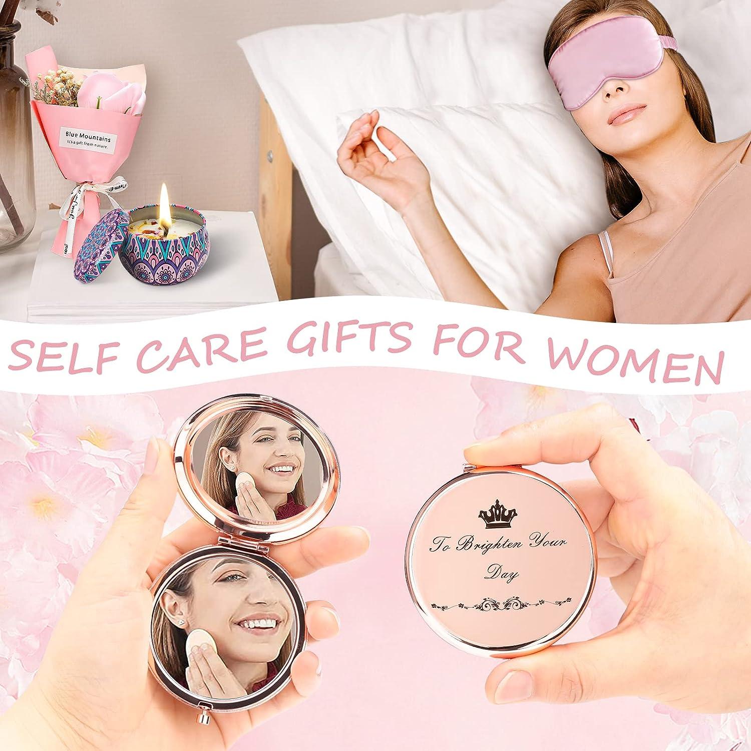  Gifts Box for Women Unique Self Care for Mom Best Friend  Stainless Steel Basket Female Her Sister Girlfriend Wife Personalized  Thinking of You Relaxation Package Birthday/Get Well Soon Gift Ideas 