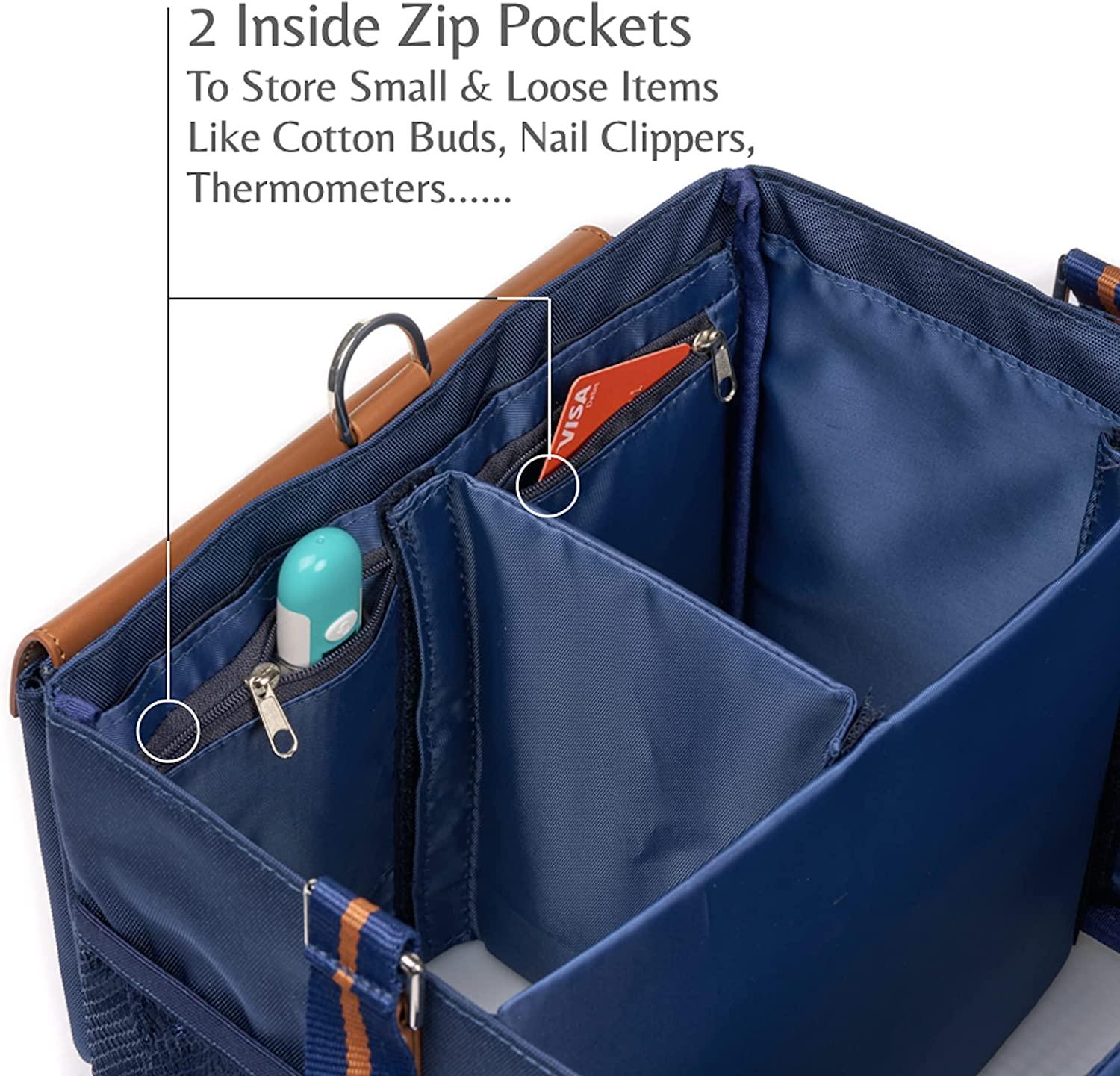 Cleaning Caddy With Handle and Shoulder Strap Organizer for Cleaning  Supplies 