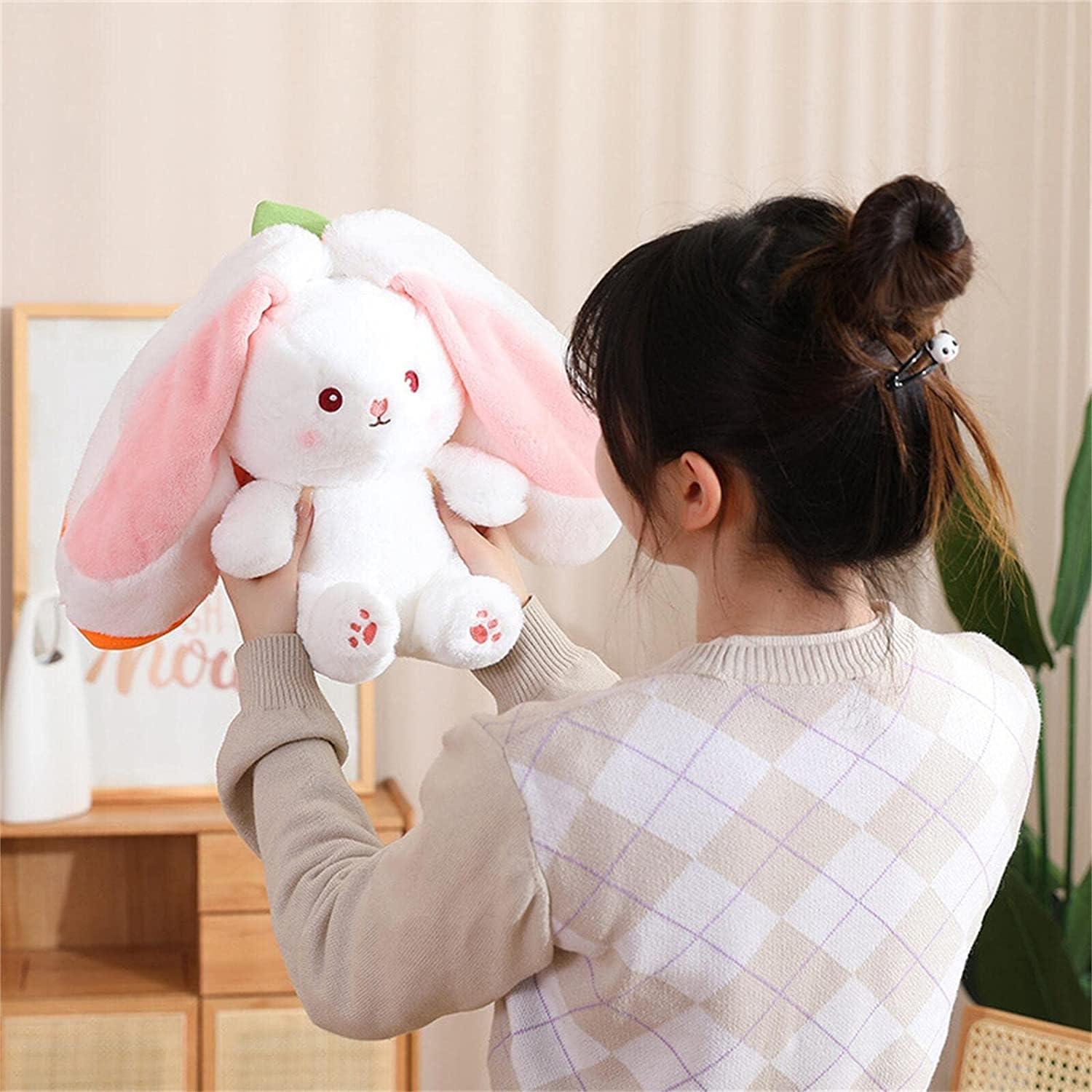 Cuddly Little Rabbit Gift Stuffed Animal Toy Custom Sleeping Plush