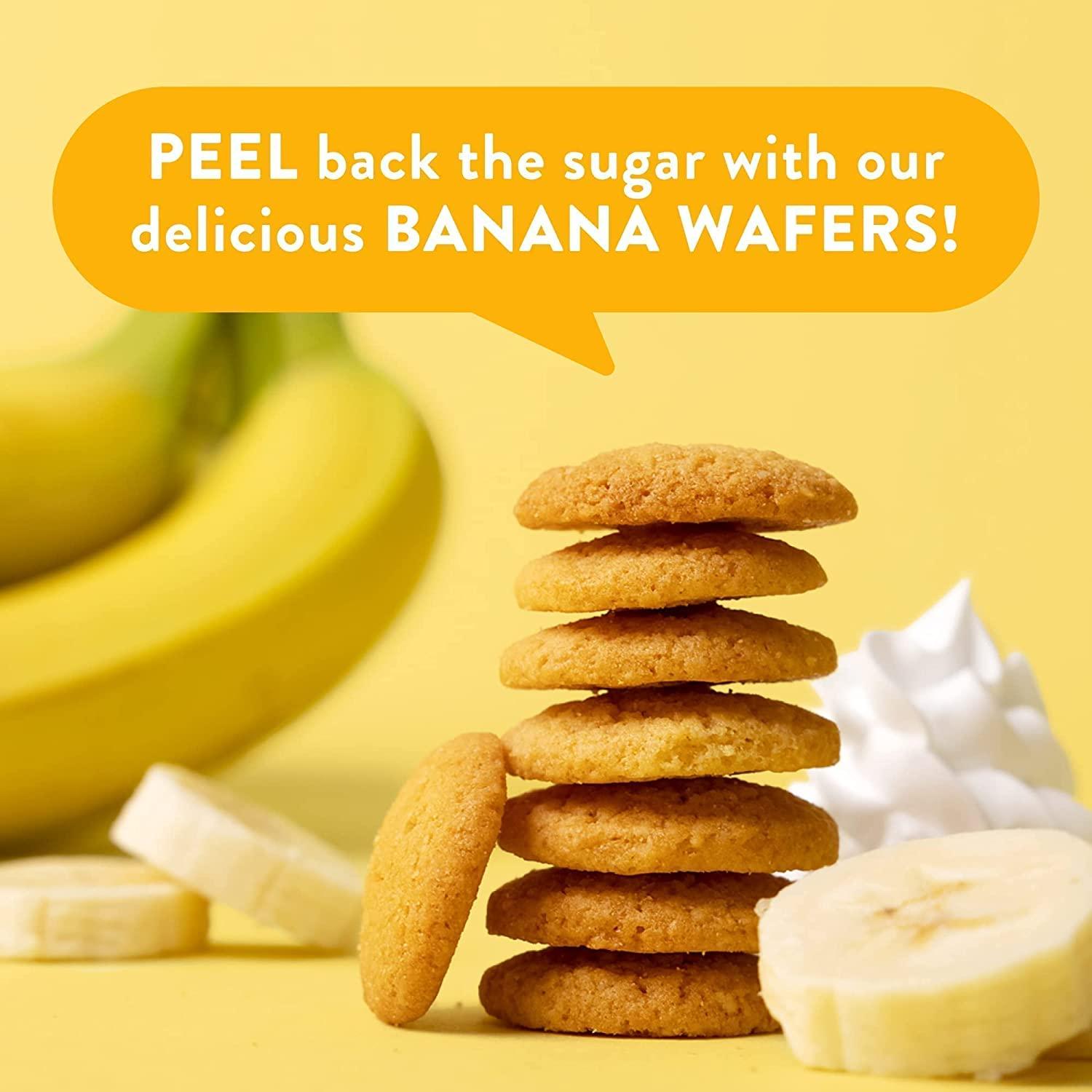 Wafers Mini, Banana, Baby Snacks