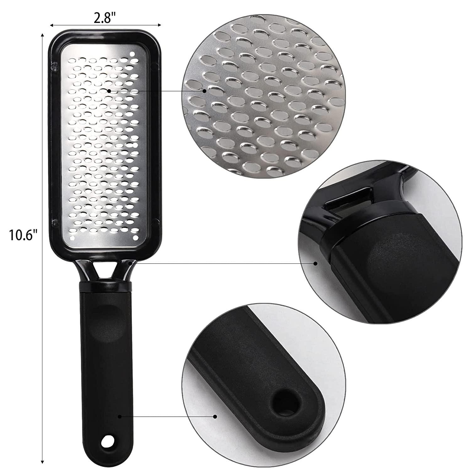 Foot Grater for Dead Skin White 3 in 1 Colossal Foot Rasp Foot