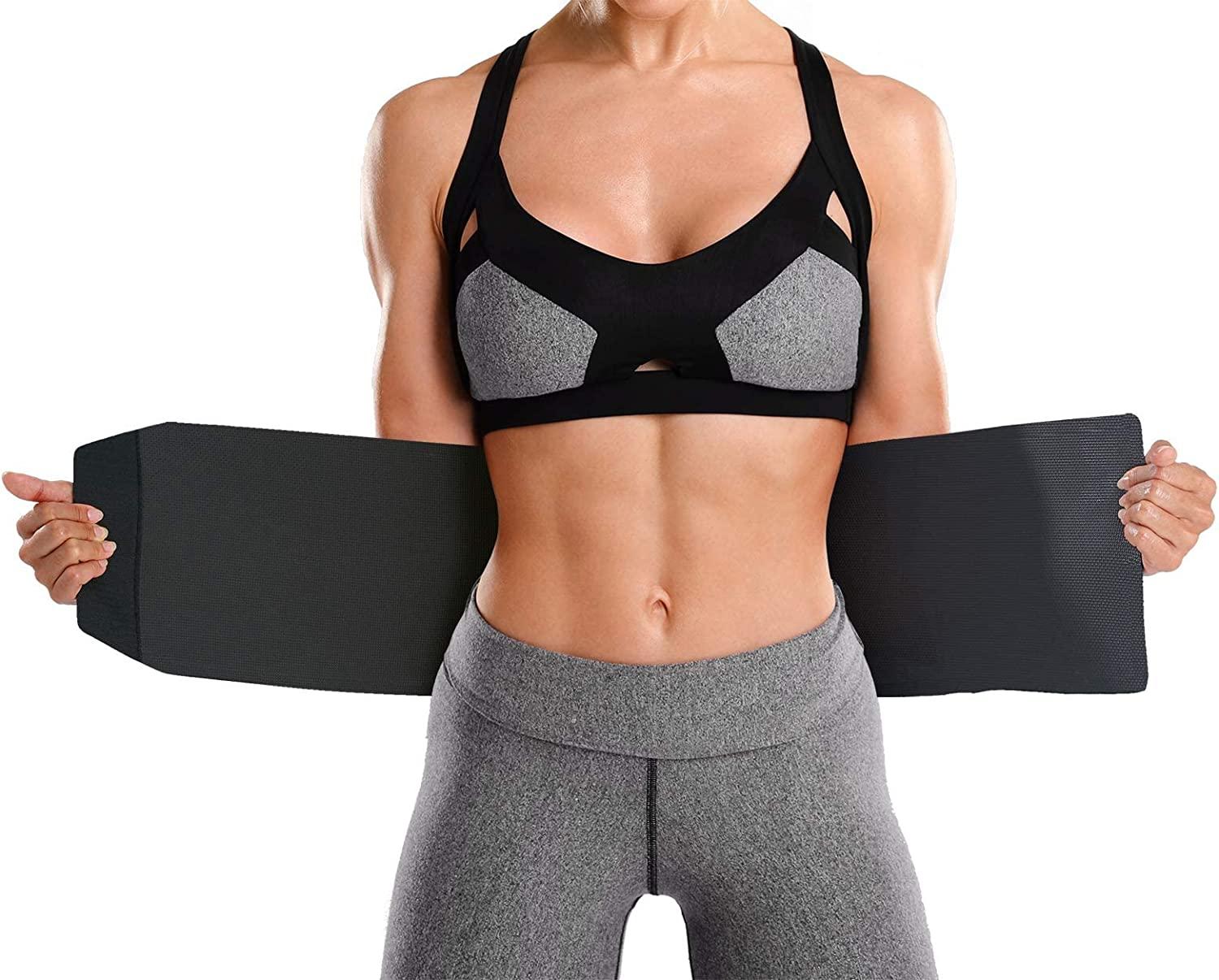 Buy LEOPAX Waist Trainer Trimmer Belt for Men and Women Waist Stomach Belt  Shaper Fitness Belt Yoga Wrap Hot Belt Unisex Weight Loss Back Pain Gym  Running Travel Tummy Workout Belt 