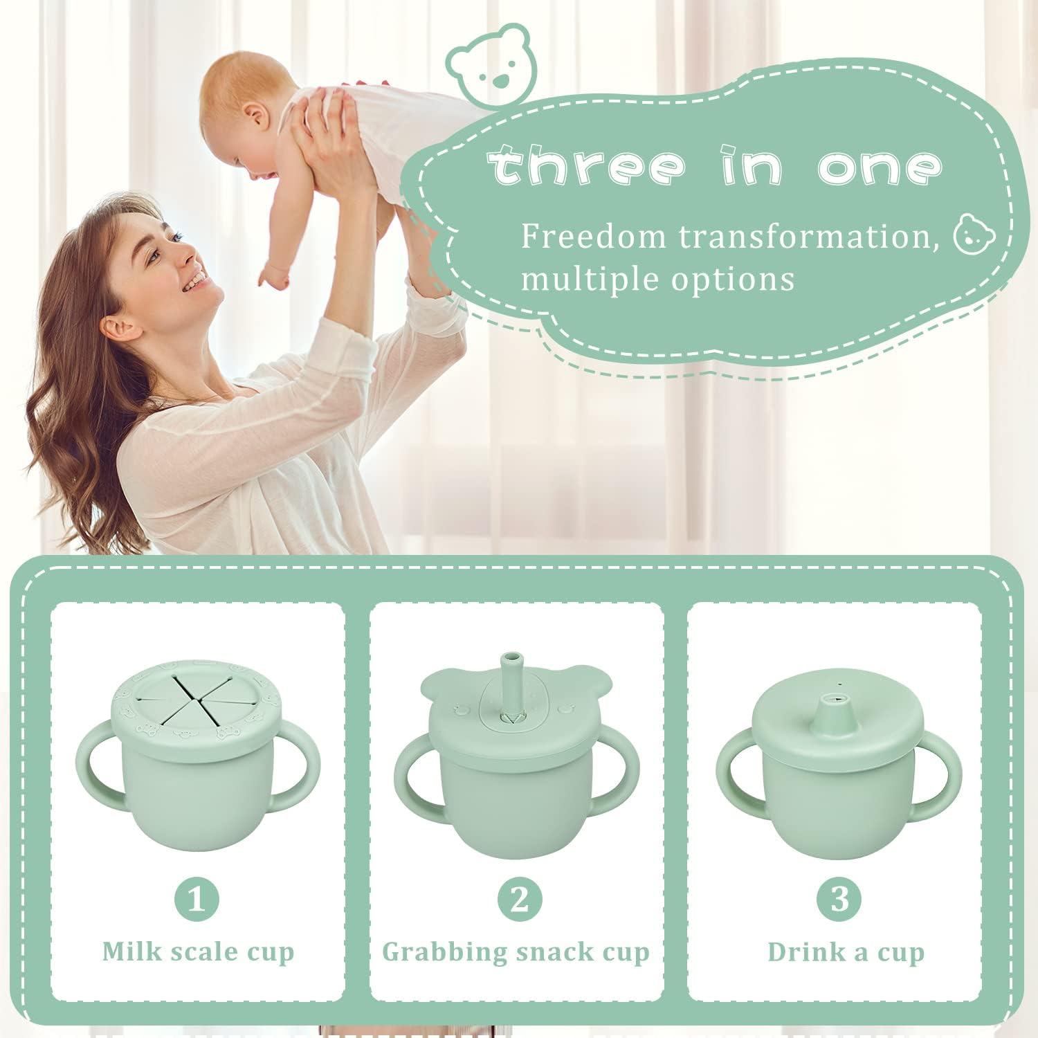 Toddler Kids Foldable Snack Cup Drinking Cup - Baby Food Grade