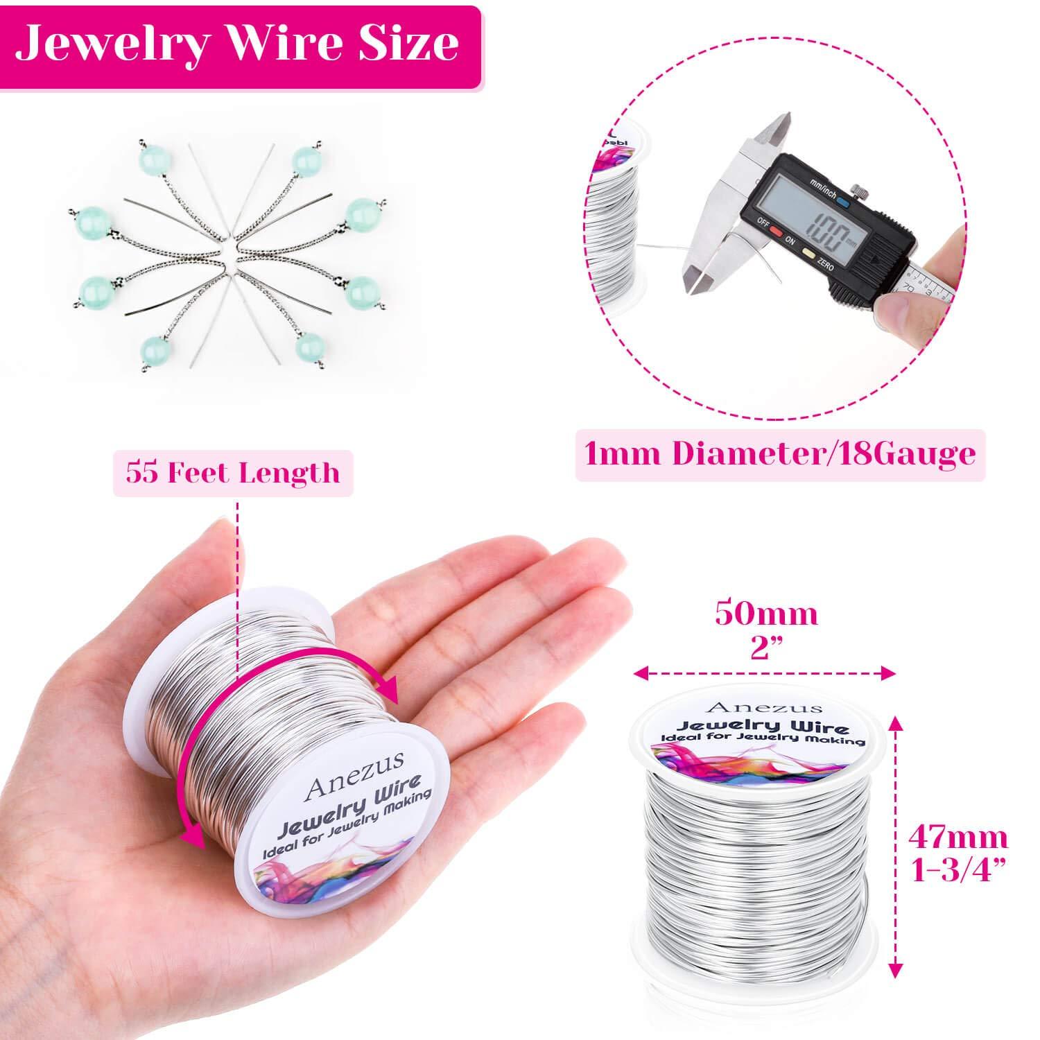 Silver Beading Wire for Jewelry Making