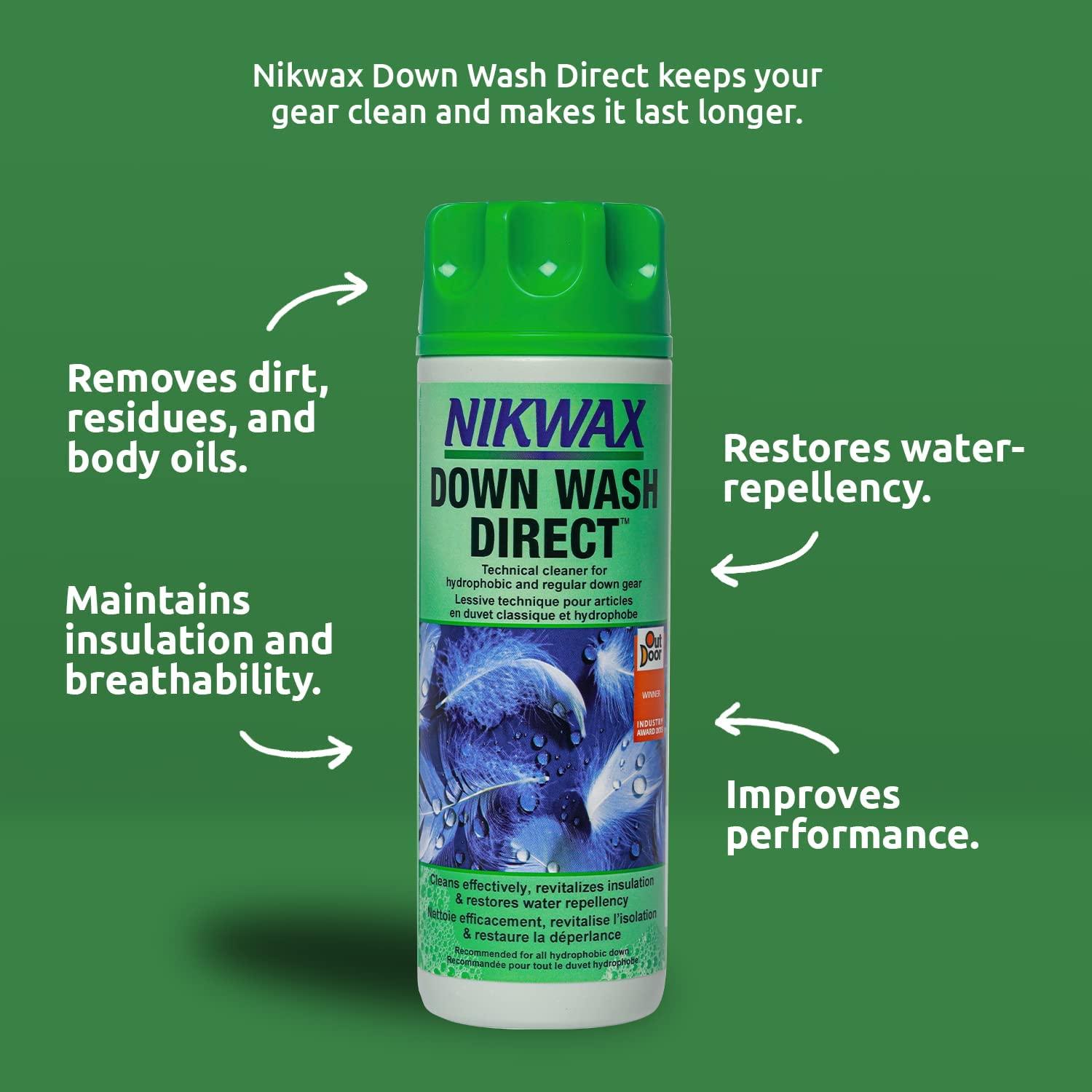 Nikwax Down Wash Direct and Down Proof 