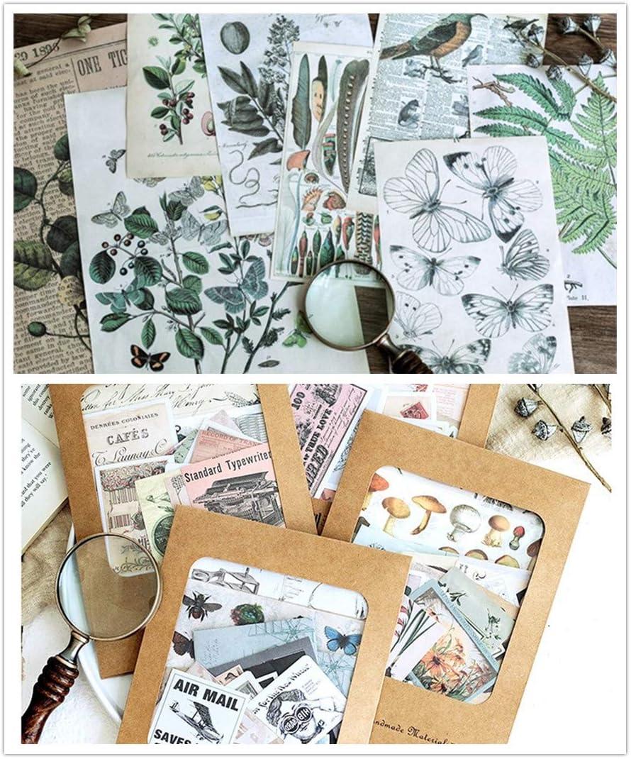Junk Journal Supplies Vintage Art Craft Embellishments Collage Kits for  Adults