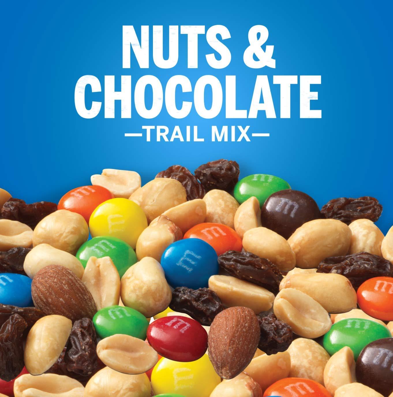 PLANTERS Nuts & Chocolate M&M's Trail Mix, 19 oz Bag - Sweet and Salty Mix  - Handy Snack - Active Lifestyle Snack - On-the-Go Snacks, School Snacks,  Work Snacks, Camping Snacks - Kosher