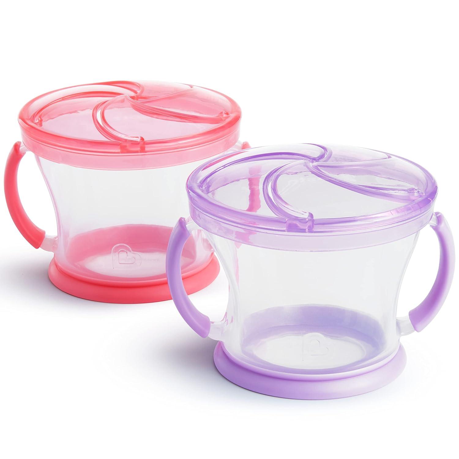 Personalized Munchkin Weighted Straw Cup With Handles Daycare Gift
