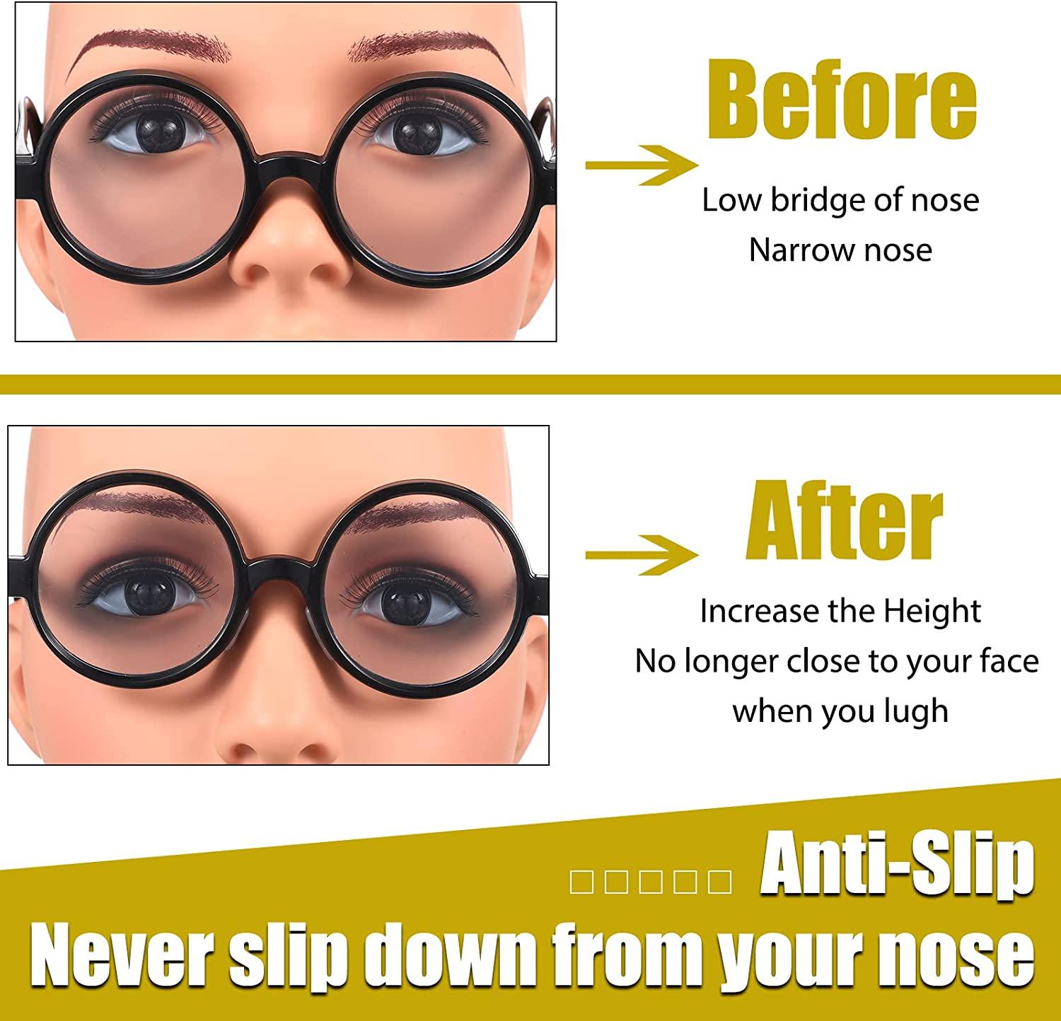 U Shaped Screw-In Nose Pads for Eye Level Comfort on Nose - Eyewear Spare  Parts Nose Pad - F14