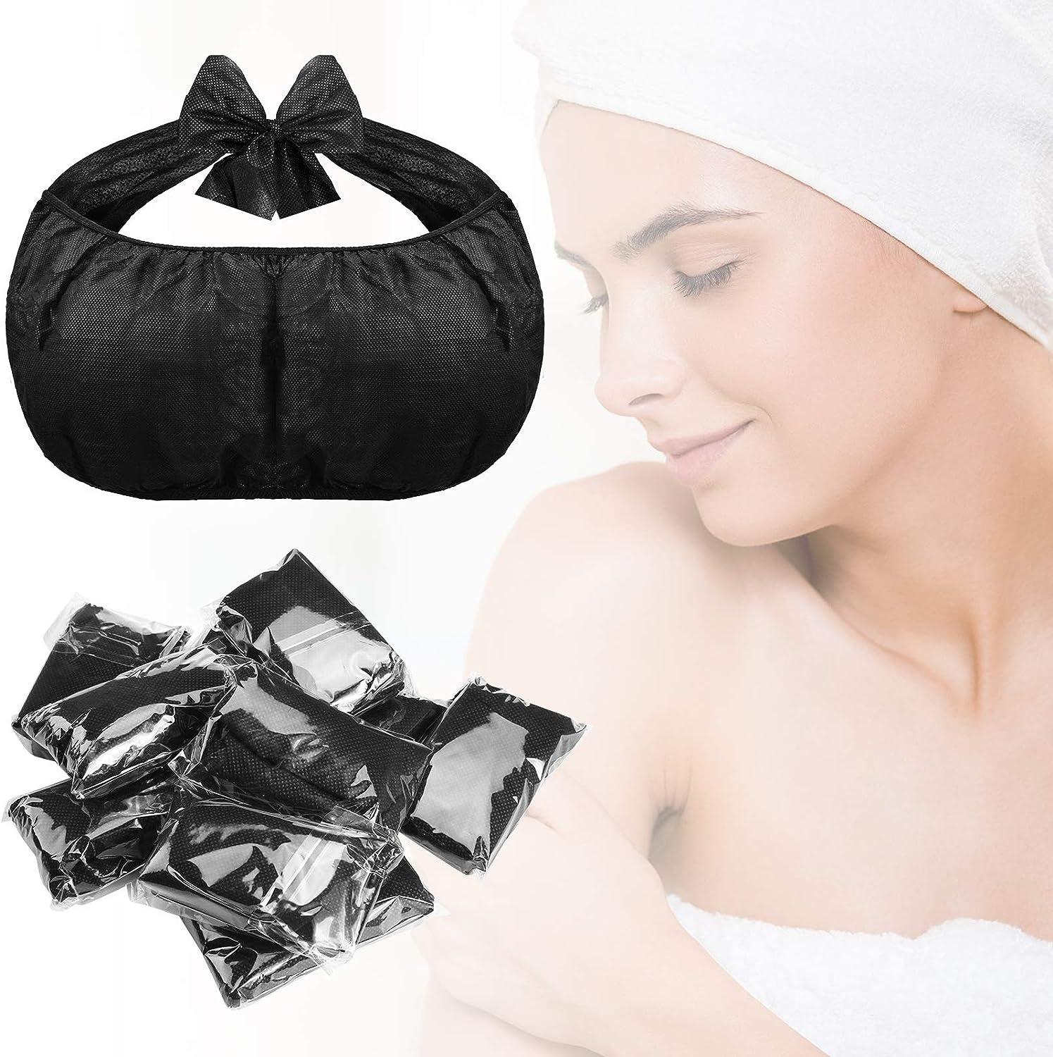 50 Pcs Women's Disposable Bras Elastic Loop Top for Spa Spray Tanning and  Waxing