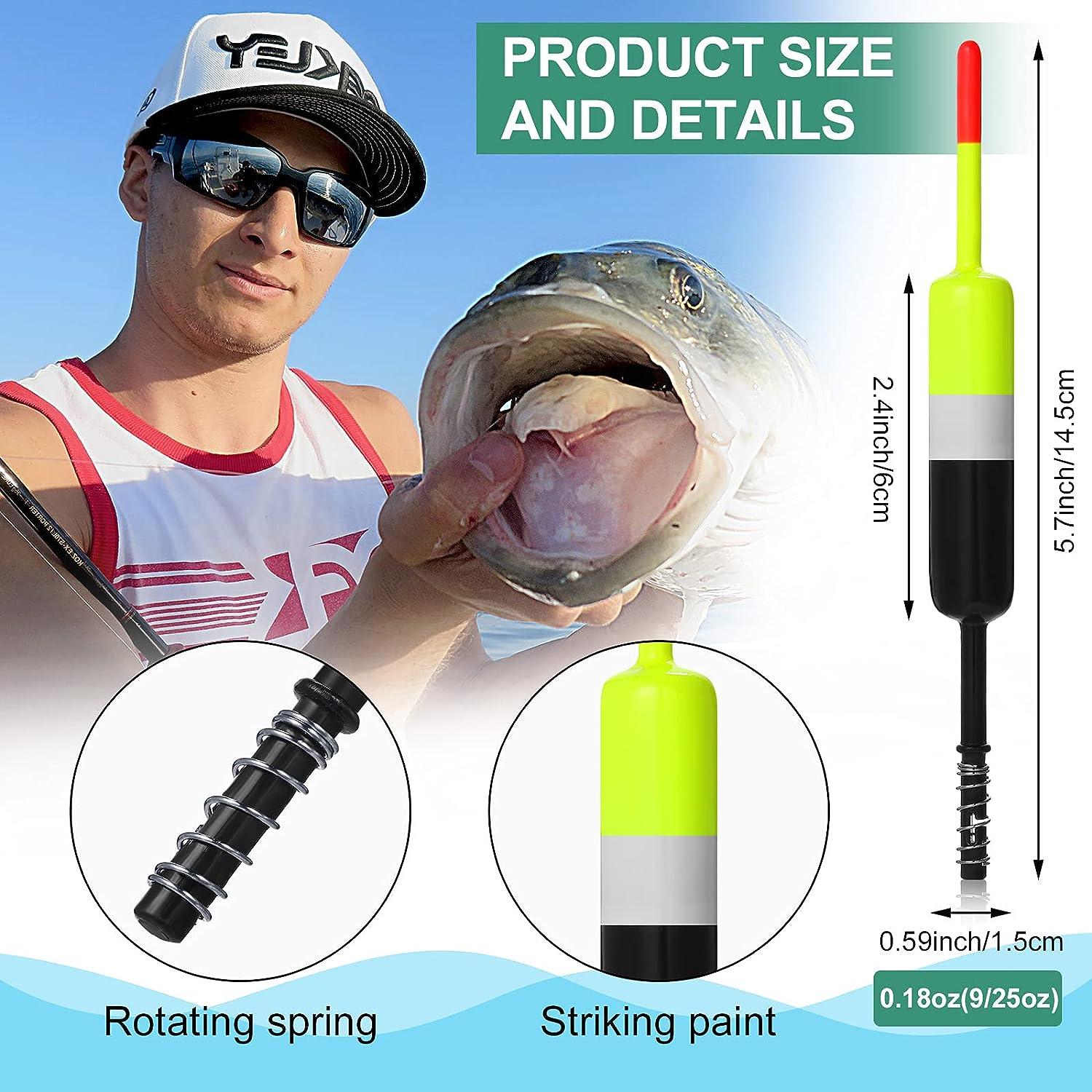 10 Pieces Fishing Bobbers Fishing Floats and Bobbers Fishing