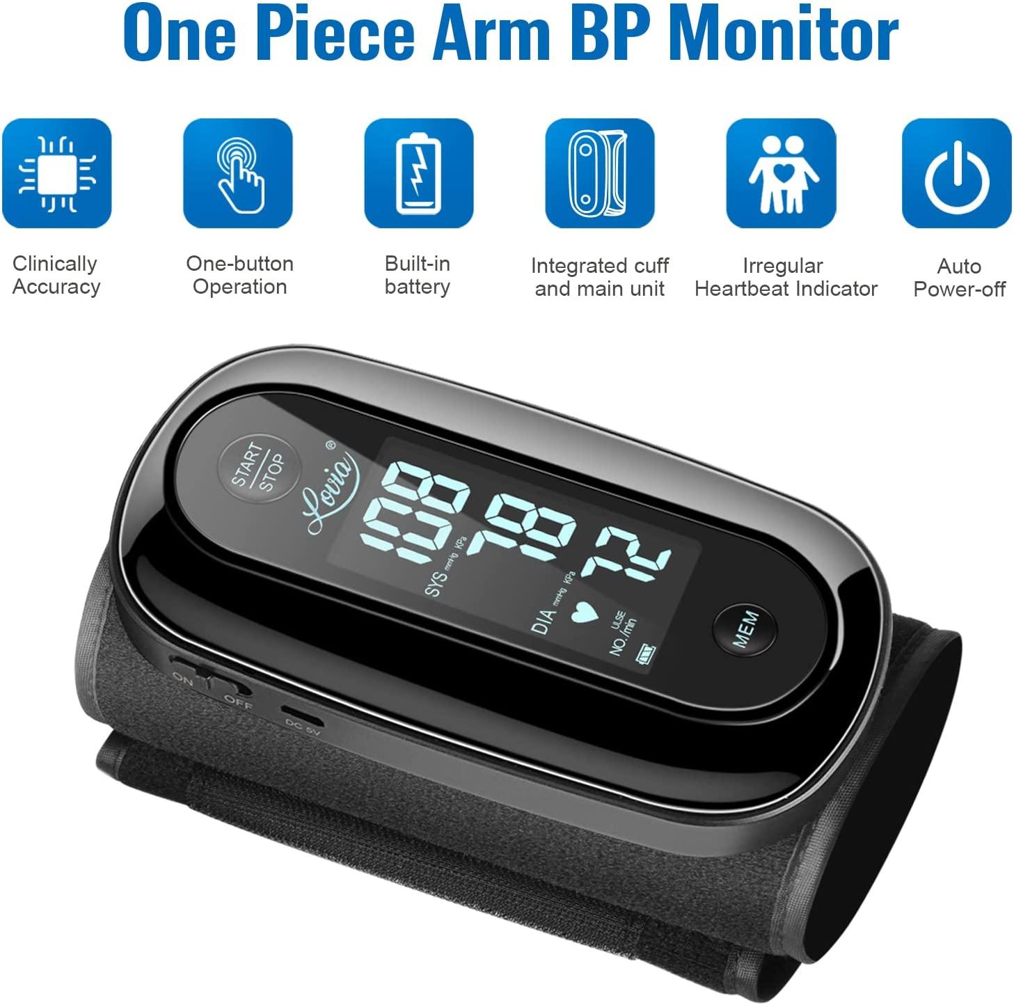 Blood Pressure Monitor Upper Arm, LOVIA Accurate India
