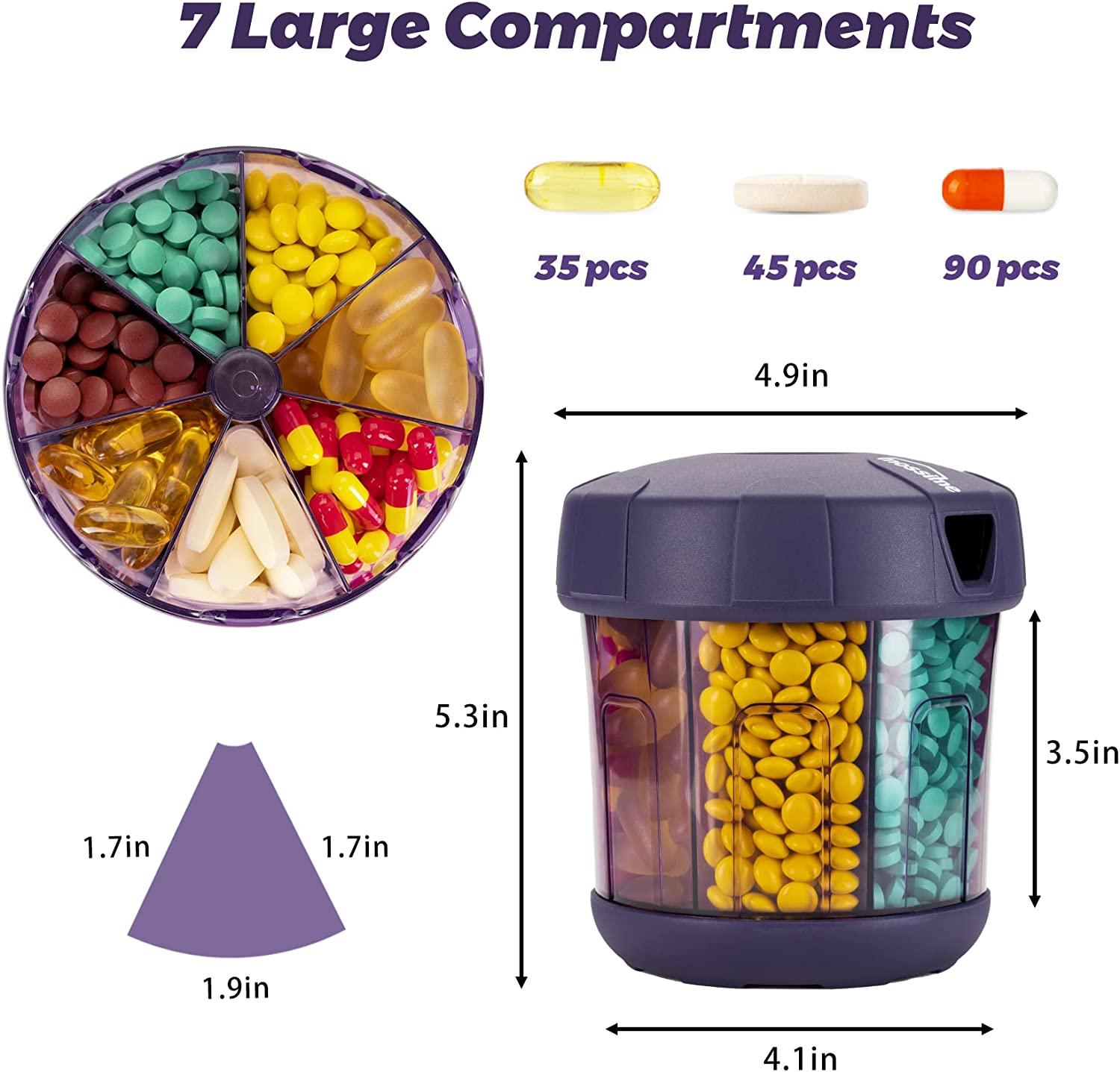  GMS 12 Compartment Supplement Organizer with an