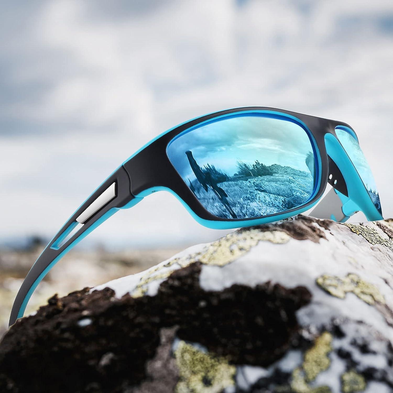 Polarized Sports Sunglasses for Men Women,Fishing Driving