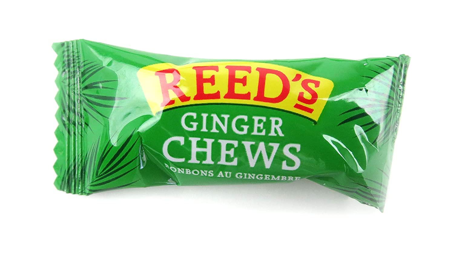 Reeds Ginger Candy Chews 2lb Bag Standard Packaging 5447