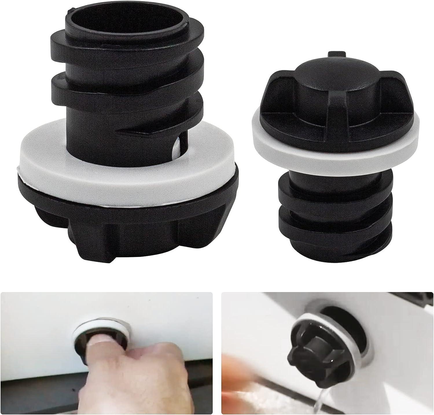 showingo 2 Pack Cooler Drain Plugs for YETI Cooler Accessories, Large &  Small Drain Plug Cooler