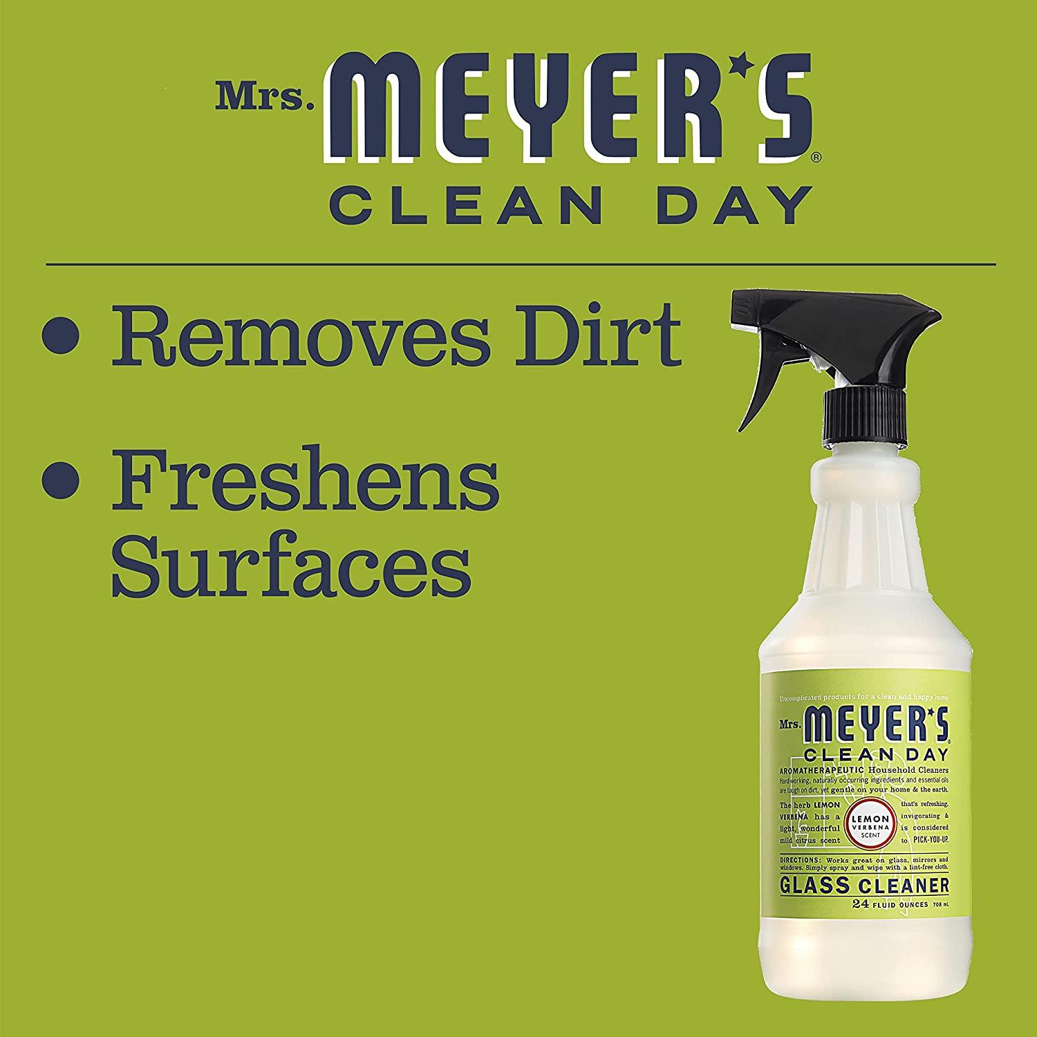 Mrs. Meyer's All-Purpose Cleaner Spray, Basil, 16 fl. oz - Pack of 3