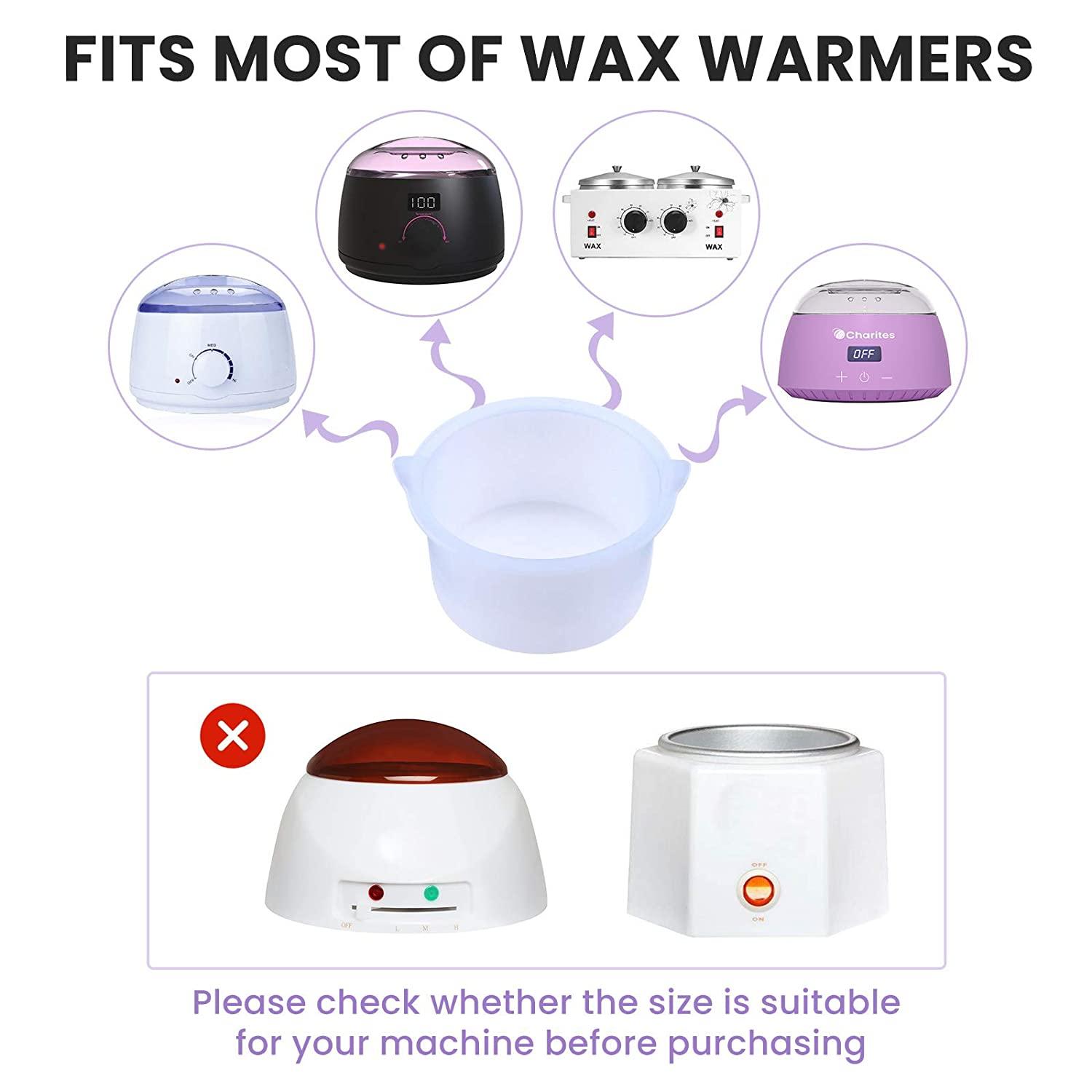 Wax Pot Sets Removable Replacement Waxing Pots For Home DIY Use Wax Heater  LJ4