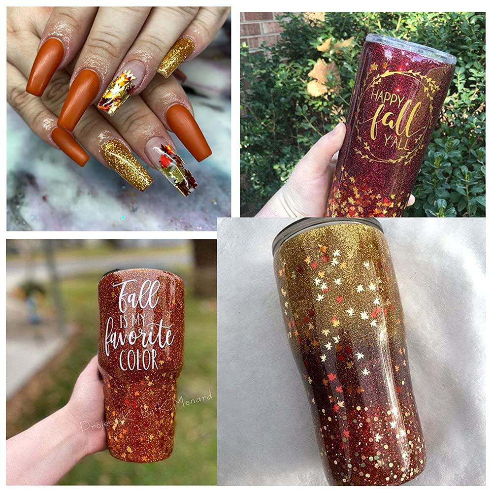 My Foil Autumn Spectacular Manicure- Fall Nail Art! - All Things Beautiful  XO