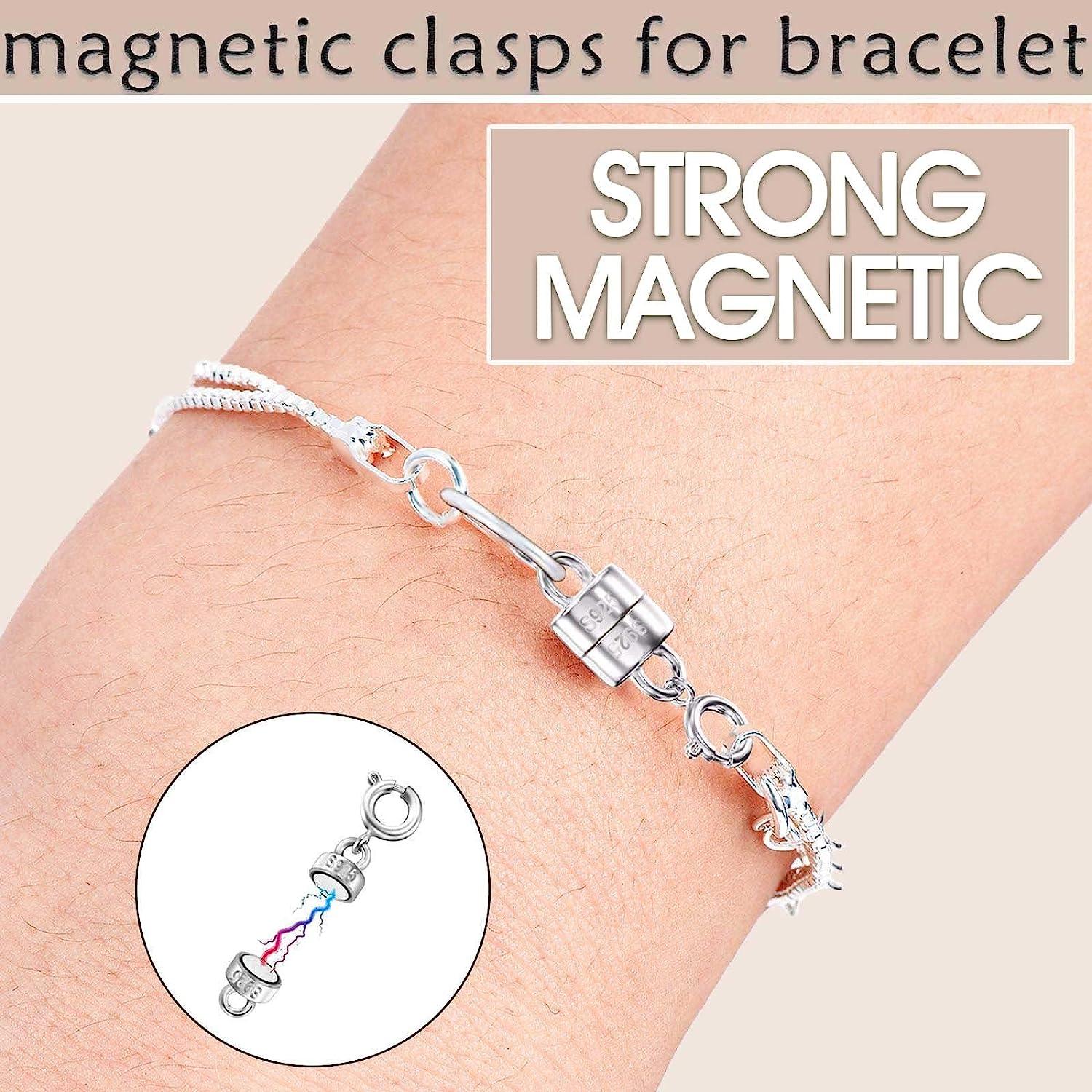  Magnetic Necklace Extender: Gold Necklace Bracelet