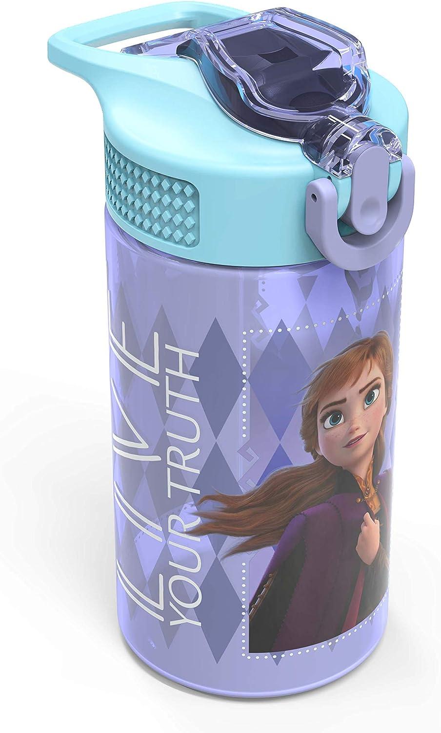 Zak Designs Kids Plastic Reusable Water Bottle - Frozen II - Shop