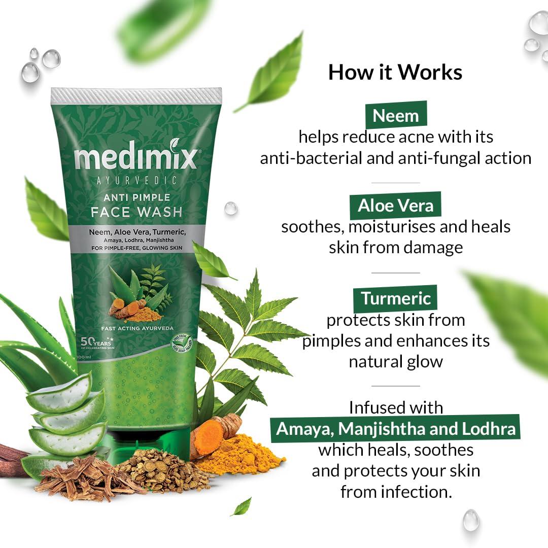 Buy Turmeric Face Wash Online | Medimix USA