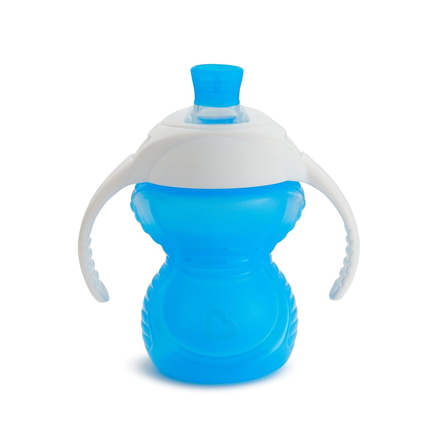 Munchkin Click Lock Weighted Straw Trainer Cup - 7oz - Blue