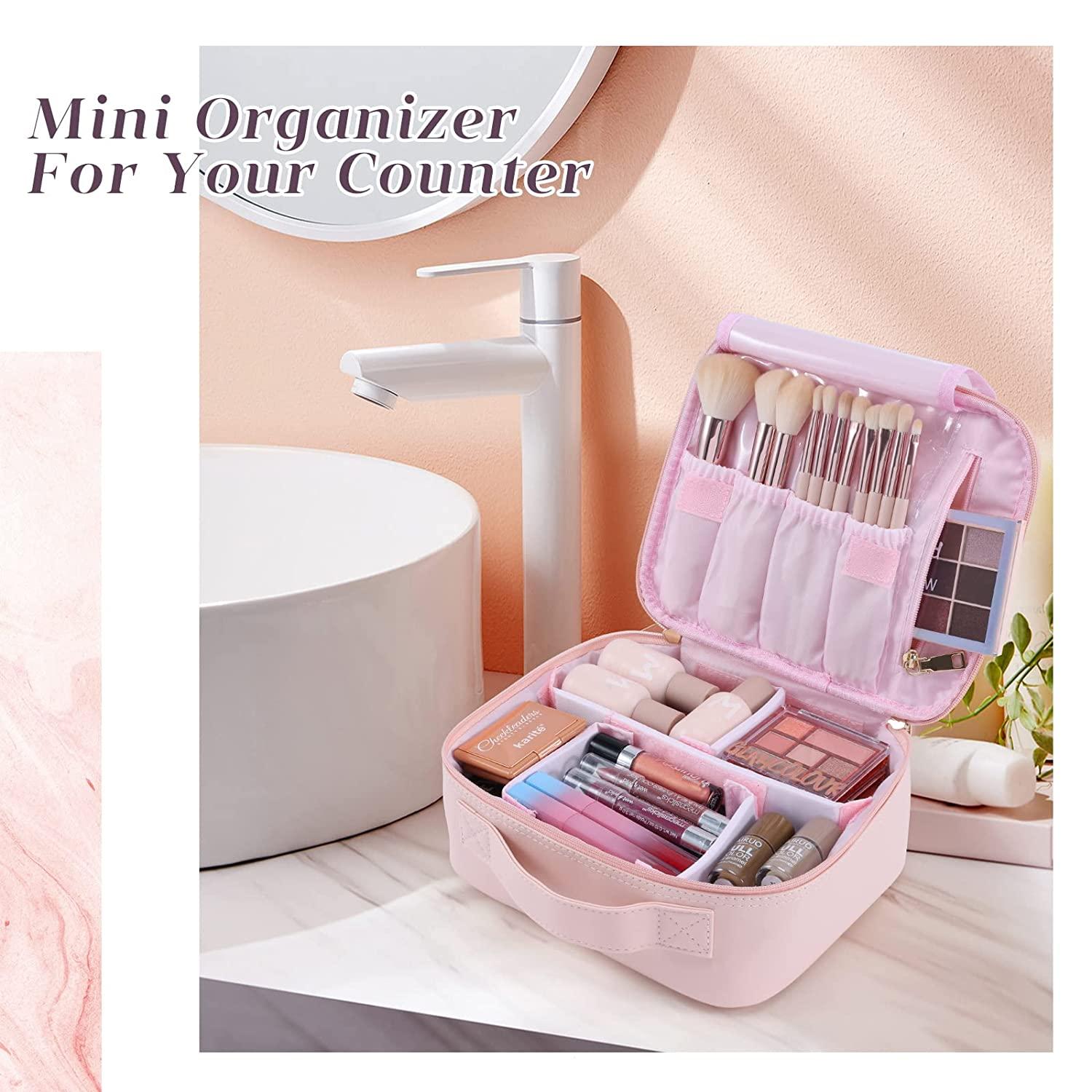 Best Mother Patch MOM Makeup Bag Large Capacity Travel Toiletry Bag with  Brush Bags Cosmetic Bag Makeup Case Multifunction Organizer Make Up Bag