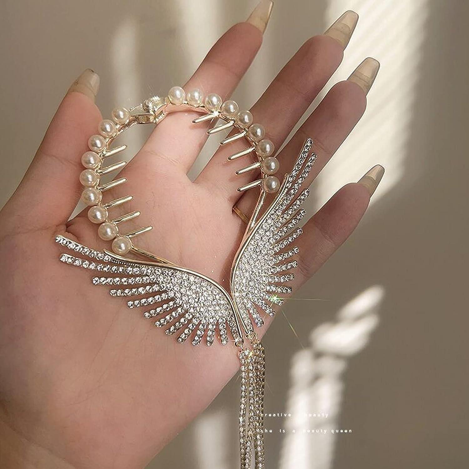 Pearl Hair Accessories For a Lady, Angel Food Style
