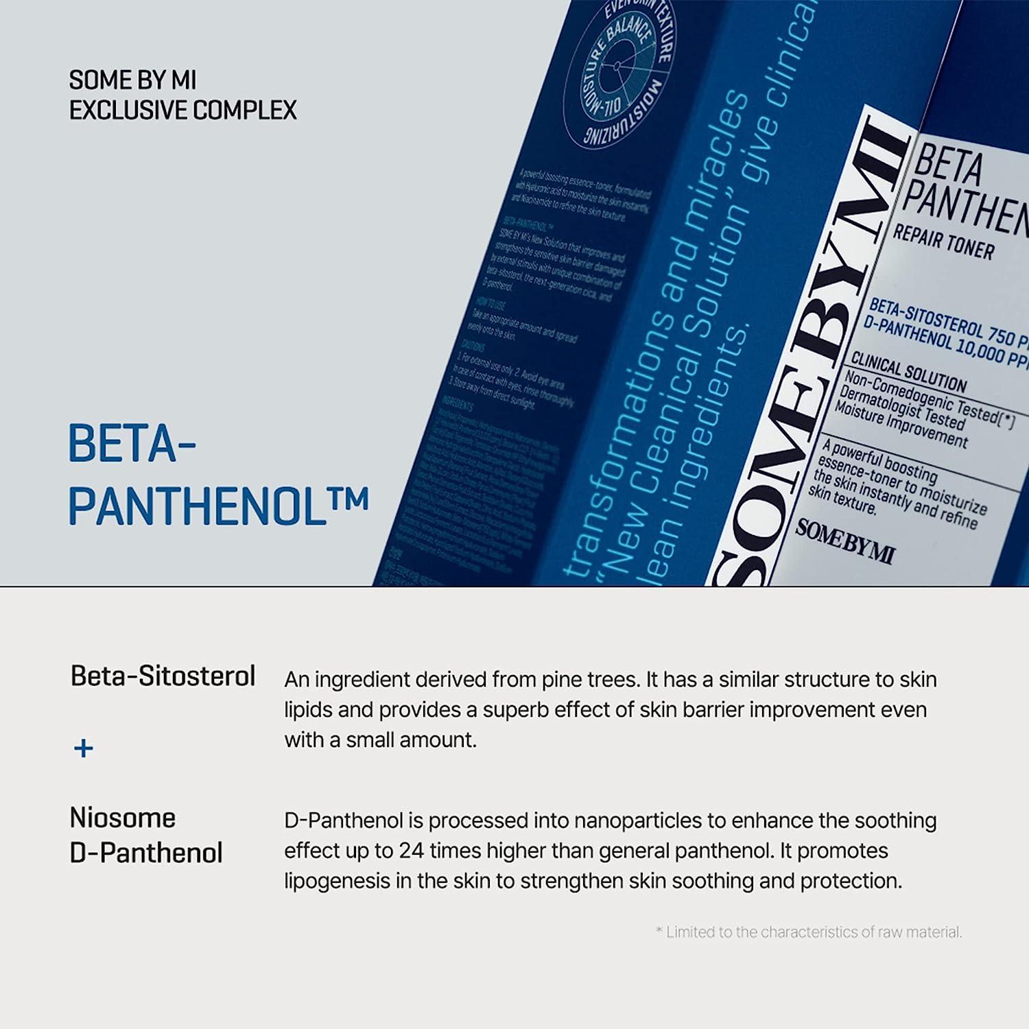 SOME BY MI Renewed Beta-Panthenol Repair Serum - 1.01Oz, 30ml – Rebuilding  Skin Barrier with Beta-Sitosterol and Panthenol – Daily Face Serum for Skin