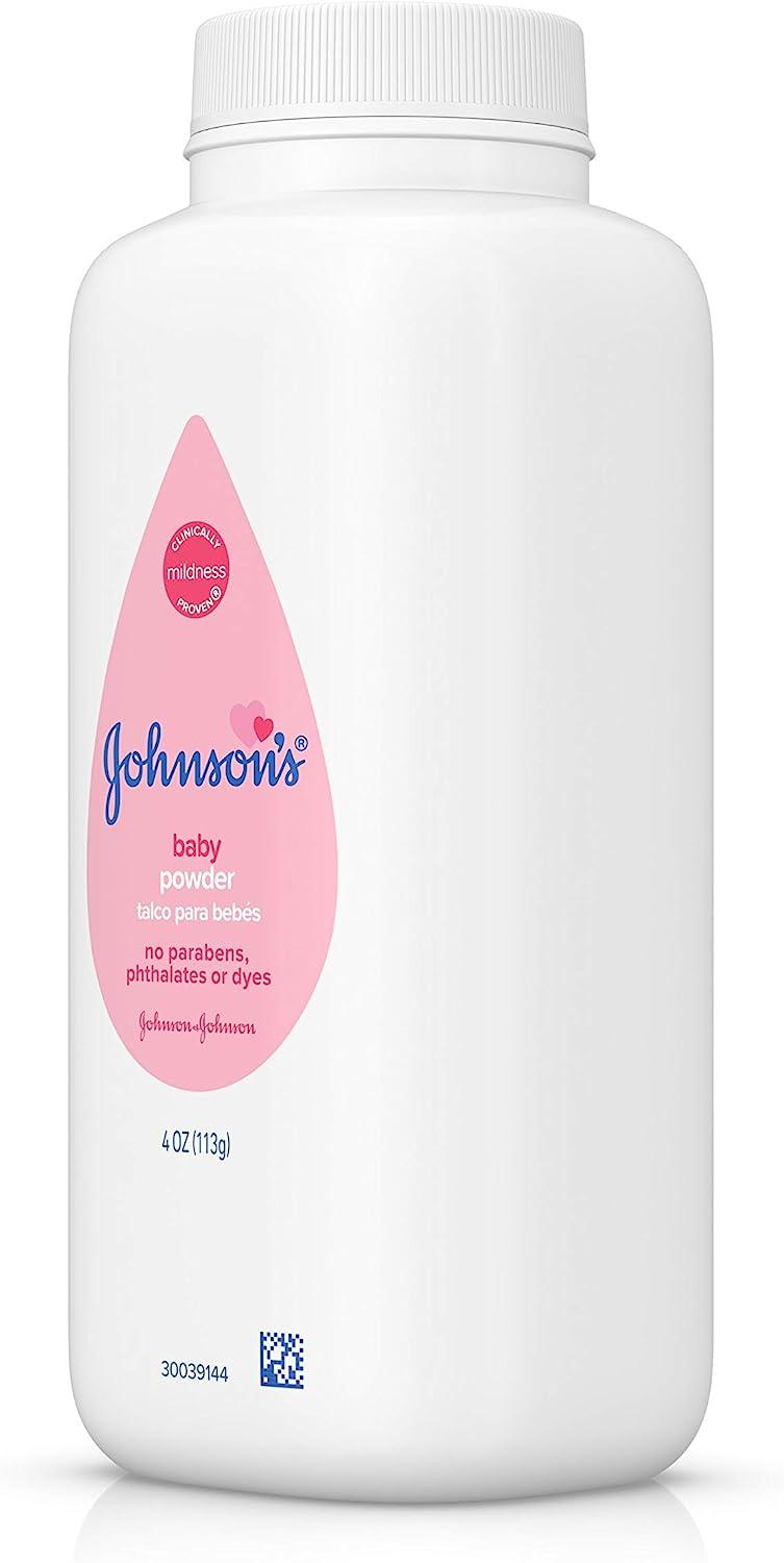 Johnson's Talco Regular Pura Protección Baby Talcum Powder Absorbs Moisture  - Free of Parabens & Preservatives, 200 g / 7.05 oz