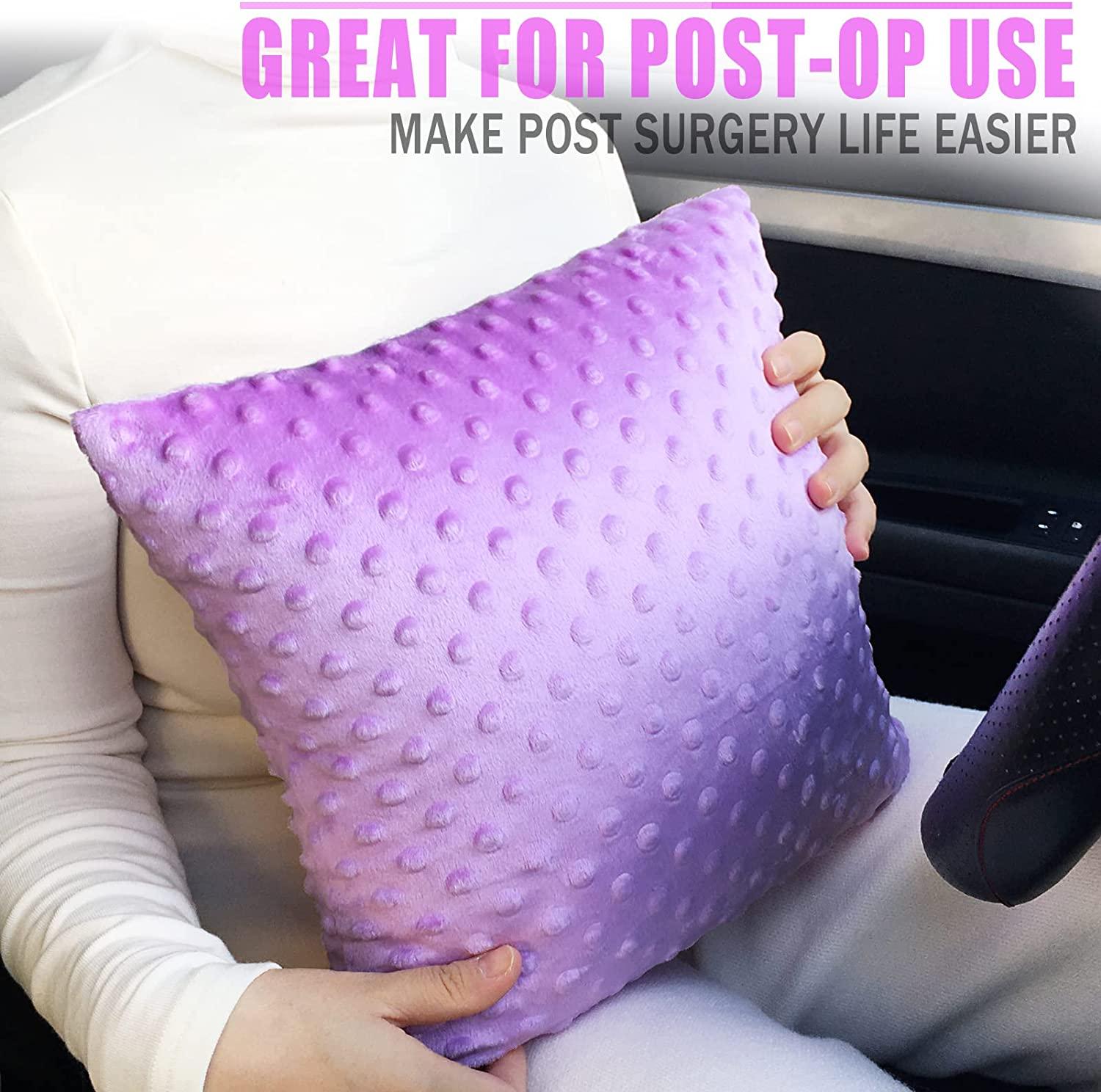 Hip Replacement Hip Surgery Post-OP Gift idea Throw Pillow Cover 18” x 18”