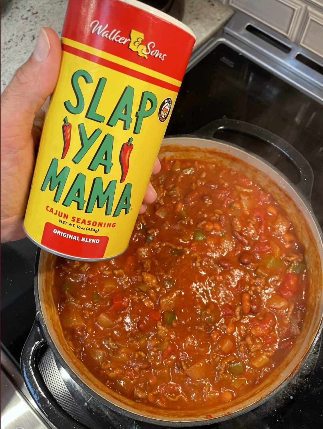 Slap Ya Mama Cajun Seasoning from Louisiana, Hot Blend, No MSG and Kosher,  Pack of 2