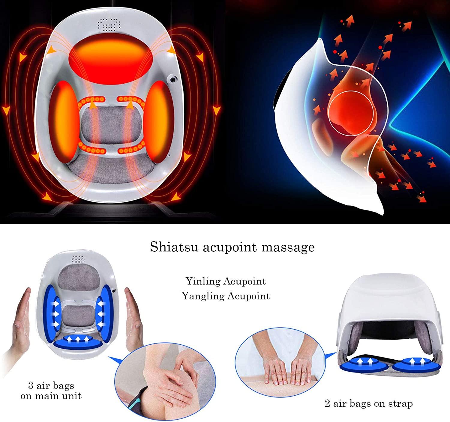  HEZHENG Neck Massager with Adjustable Heat, Electric