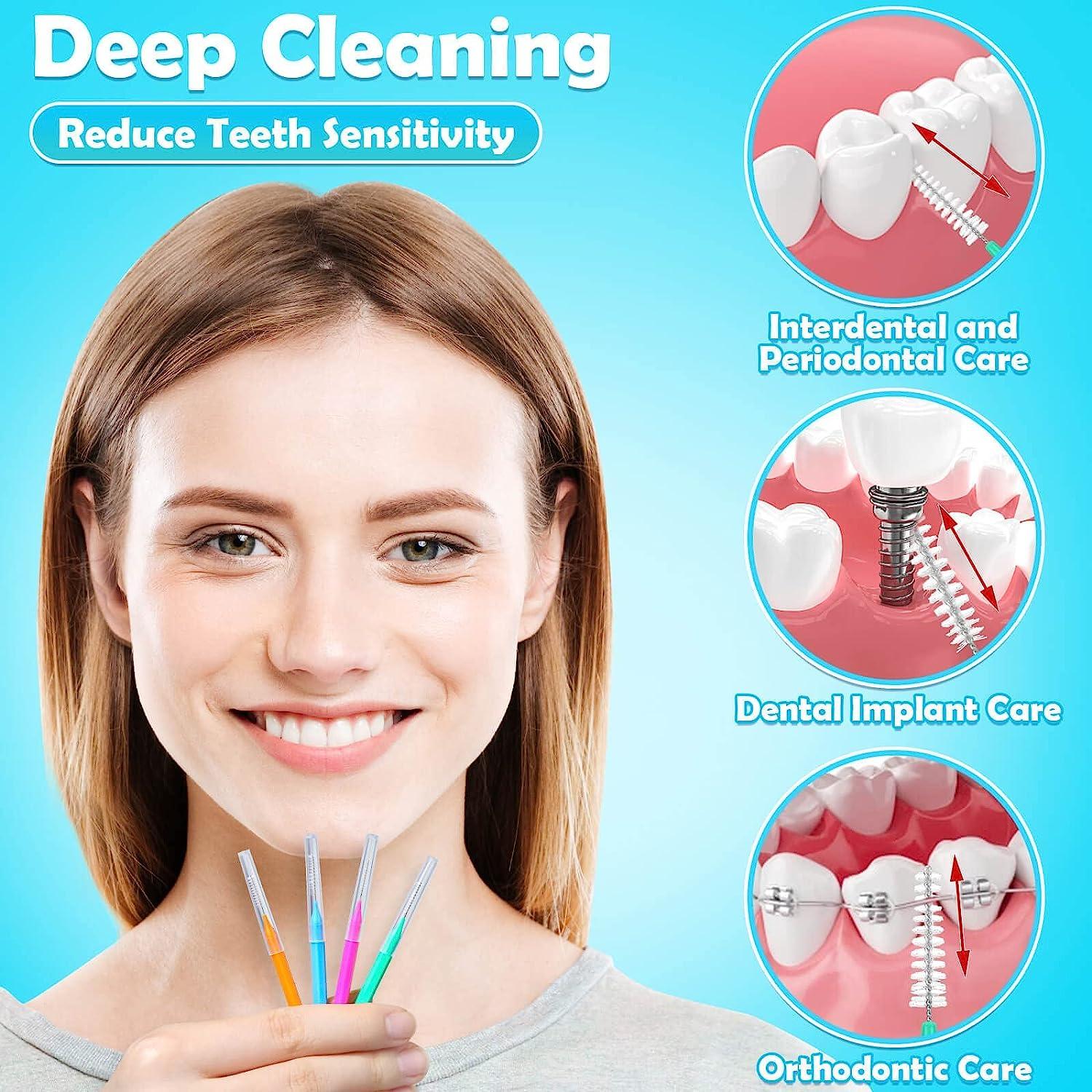 Dental Interdental Brushes Soft Biodegradable Dental Floss Teeth