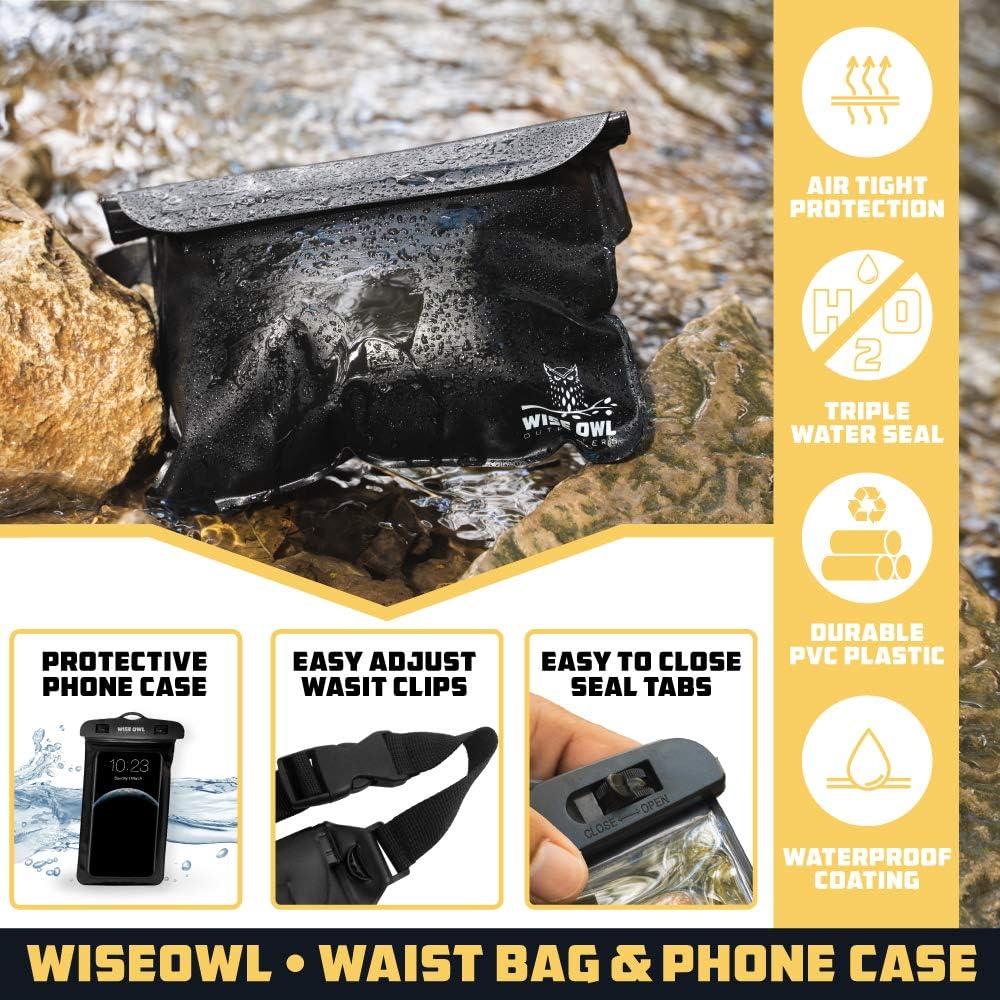 Airtight Waterproof Waist Bag Fanny Pack Belt-bag For Outdoor