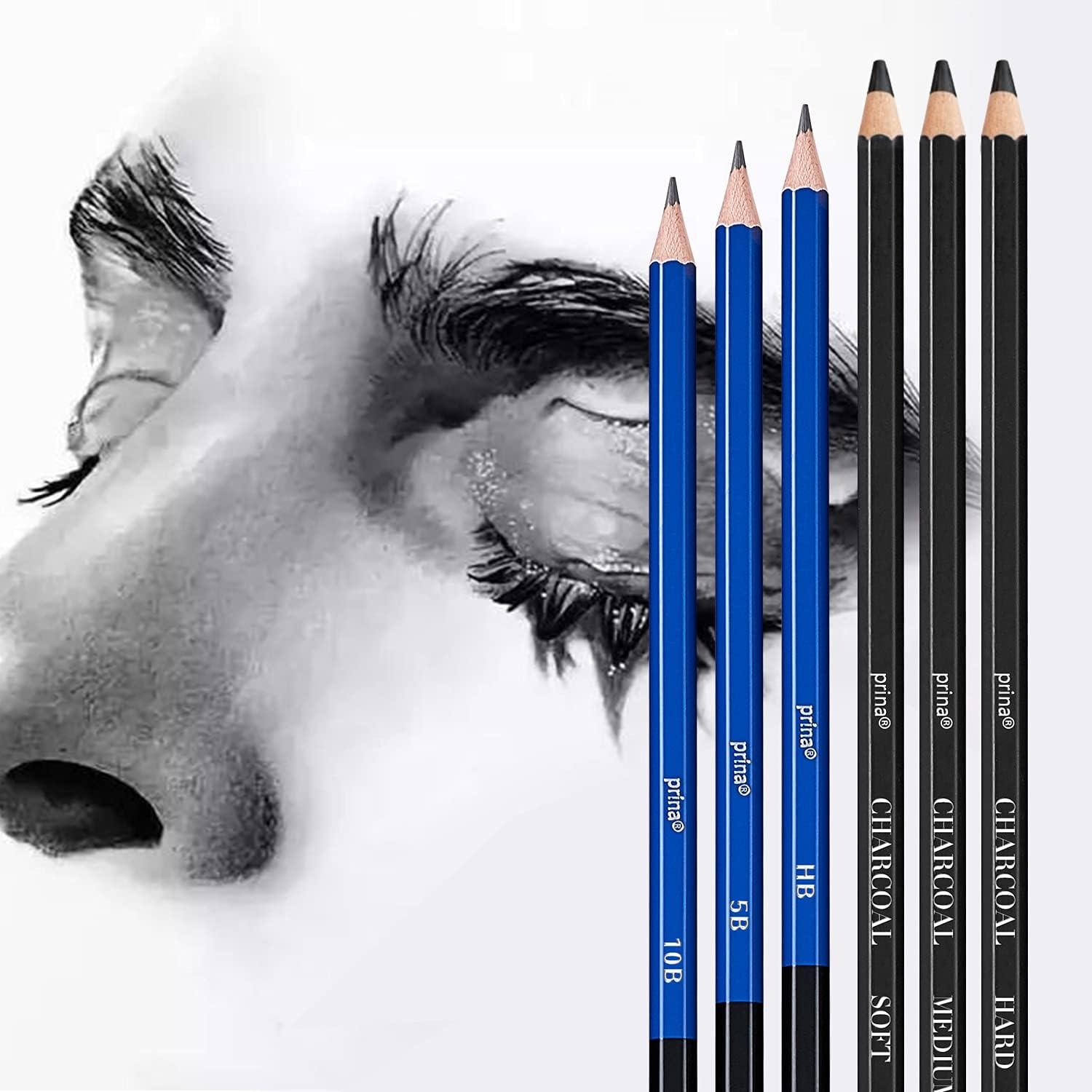 36 Pcs Drawing Pencils Set 2 X A5 Sketch Book for Shading Pencil Set,  Drawing Pencils for Artist, Art Pencil Set, Drawing Charcoals, Shading  Pencils for Drawing, Drawing Pencils Kit, Drawing Kit