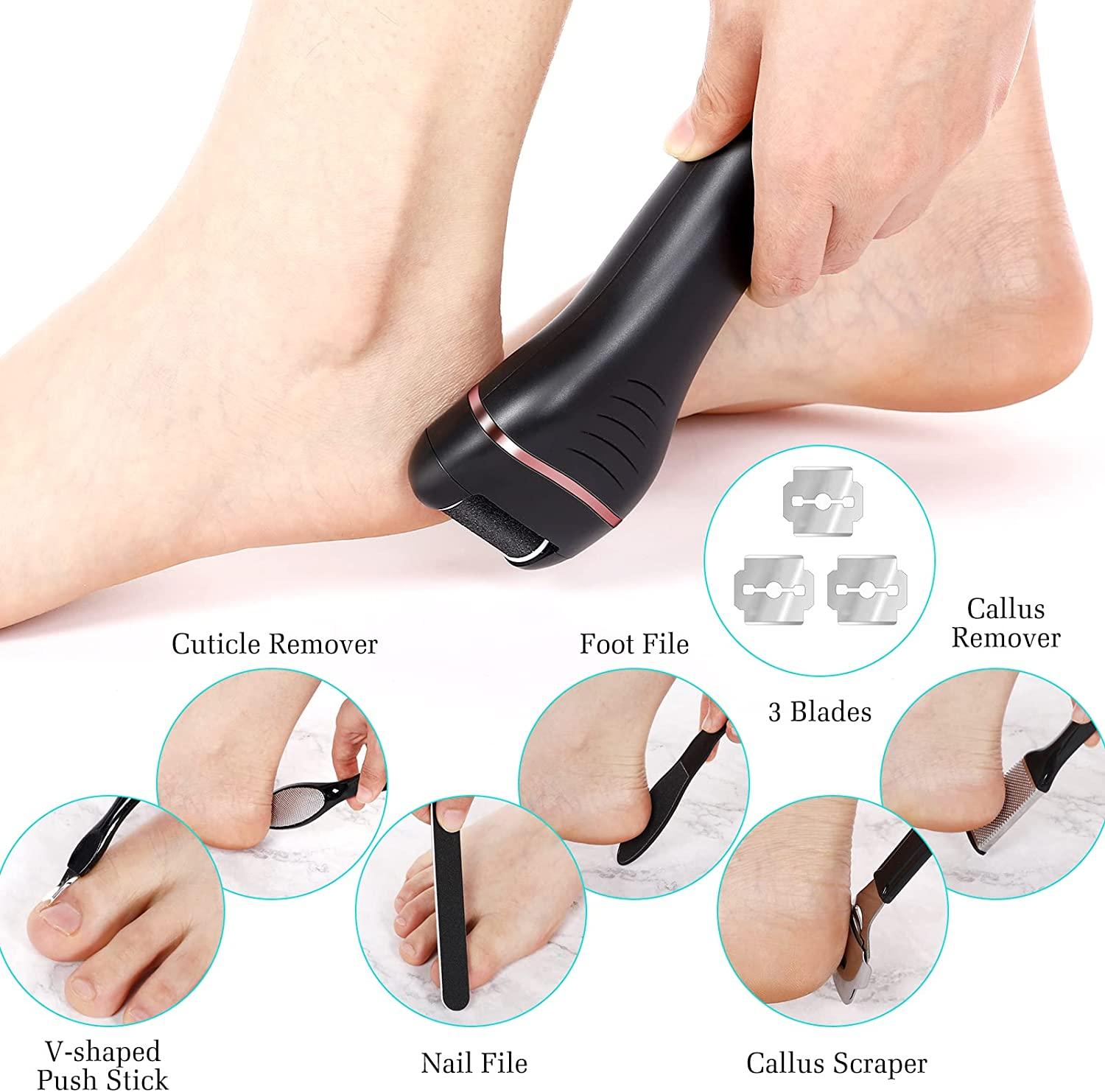 Electric Foot Callus Remover Foot Grinder Foot File Scrubber Pedicure Tools