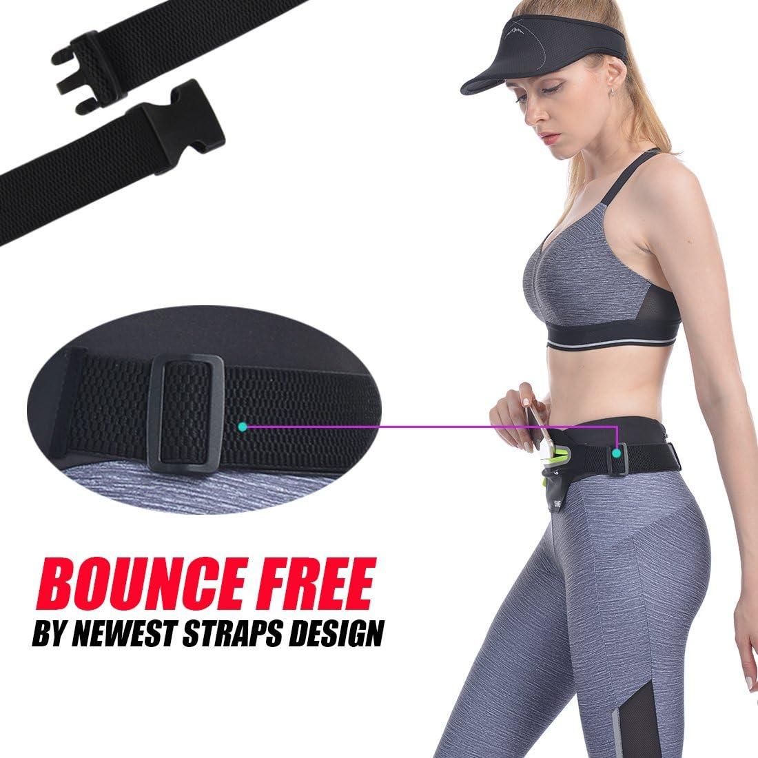 Slim Waist Pocket Belt for Gym and Workout, Sports Waist Pouch