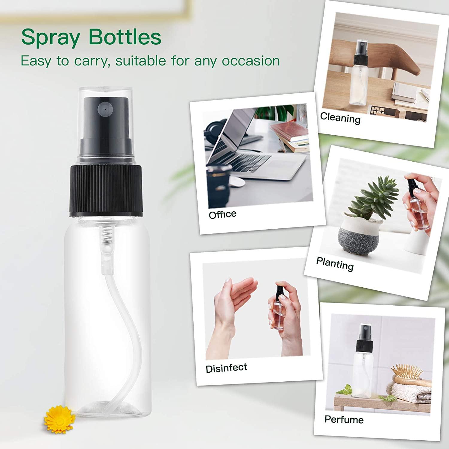 Mini Spray Bottles, Mist Spray Bottles, Travel Spray Bottle for Hair,  Perfume, Water, Cologne, Samples