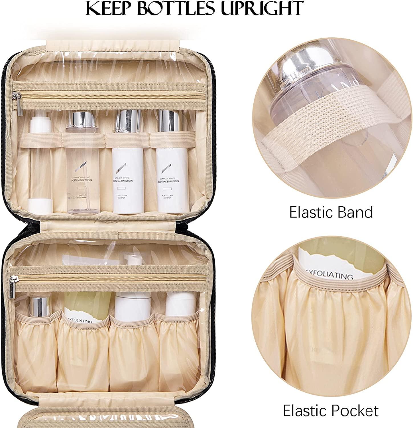 Barrel Shaped Nylon Travel Organizer Cosmetic Bag - 4 Pack – All About Tidy