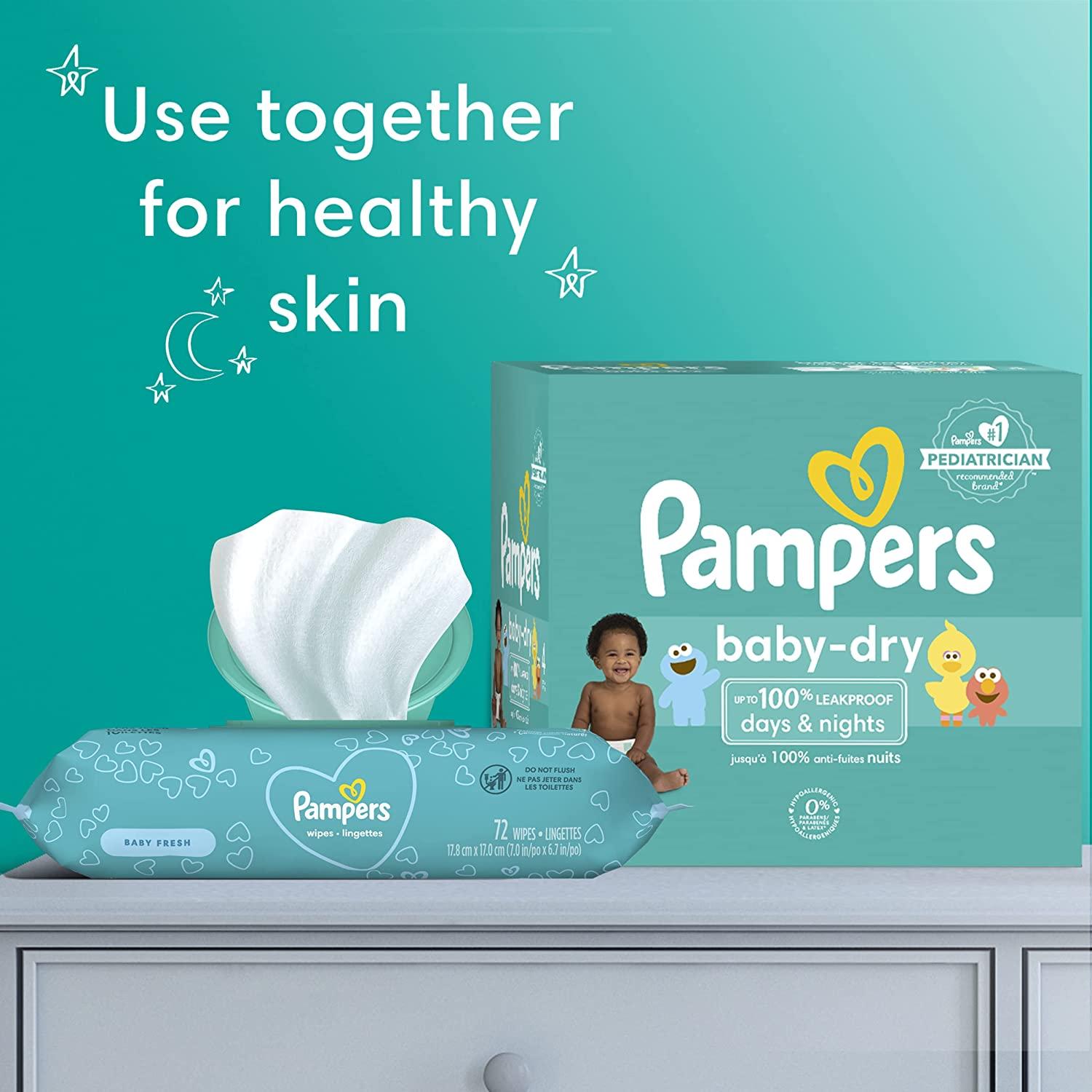 Pampers Baby-Dry Taille 2, 120 Couches