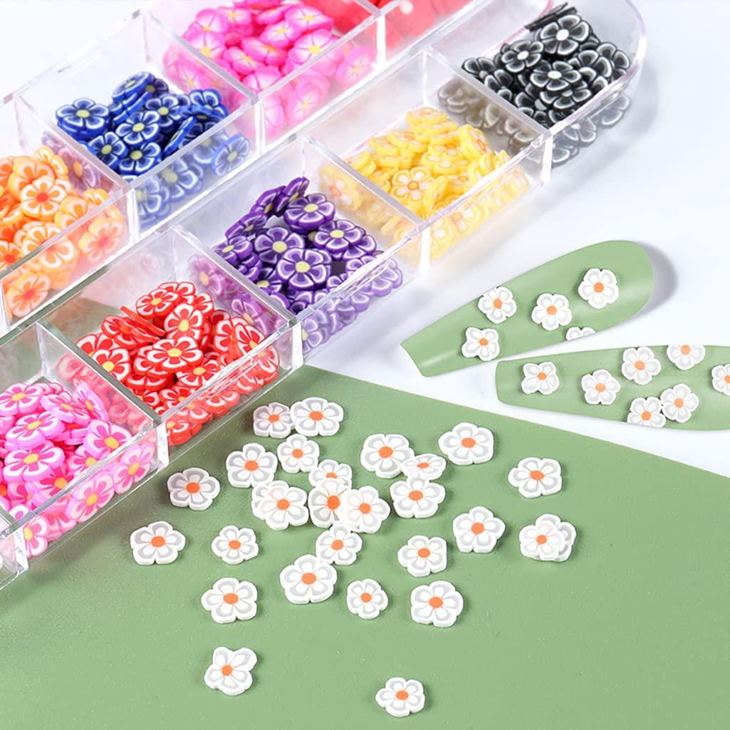 Slices Fruit Beads Nail Clay Polymer Charms Art Resin Making Spacer 3D Mini  Pendants Sugar Charm Decor Flatback Flower 
