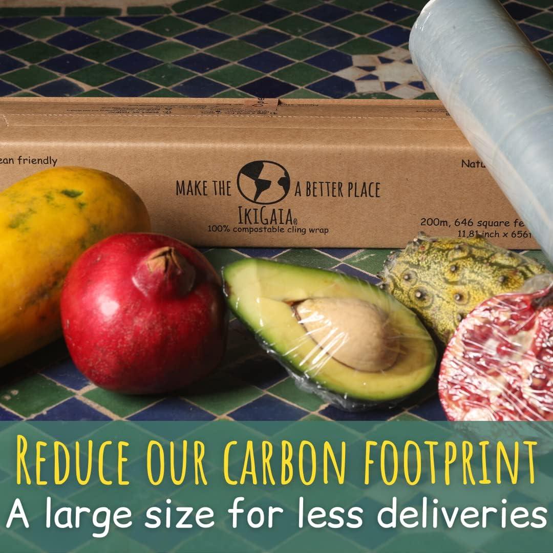 100% Compostable Stretch Wrap  Made From Food Waste - Great Wrap